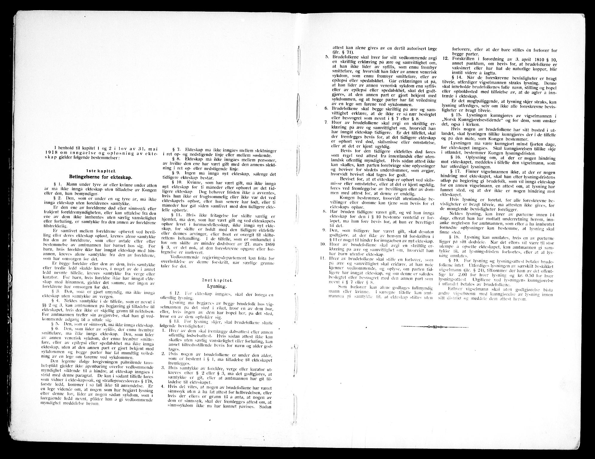 Høland prestekontor Kirkebøker, AV/SAO-A-10346a/H/Hb/L0001: Lysningsprotokoll nr. II 1, 1941-1969