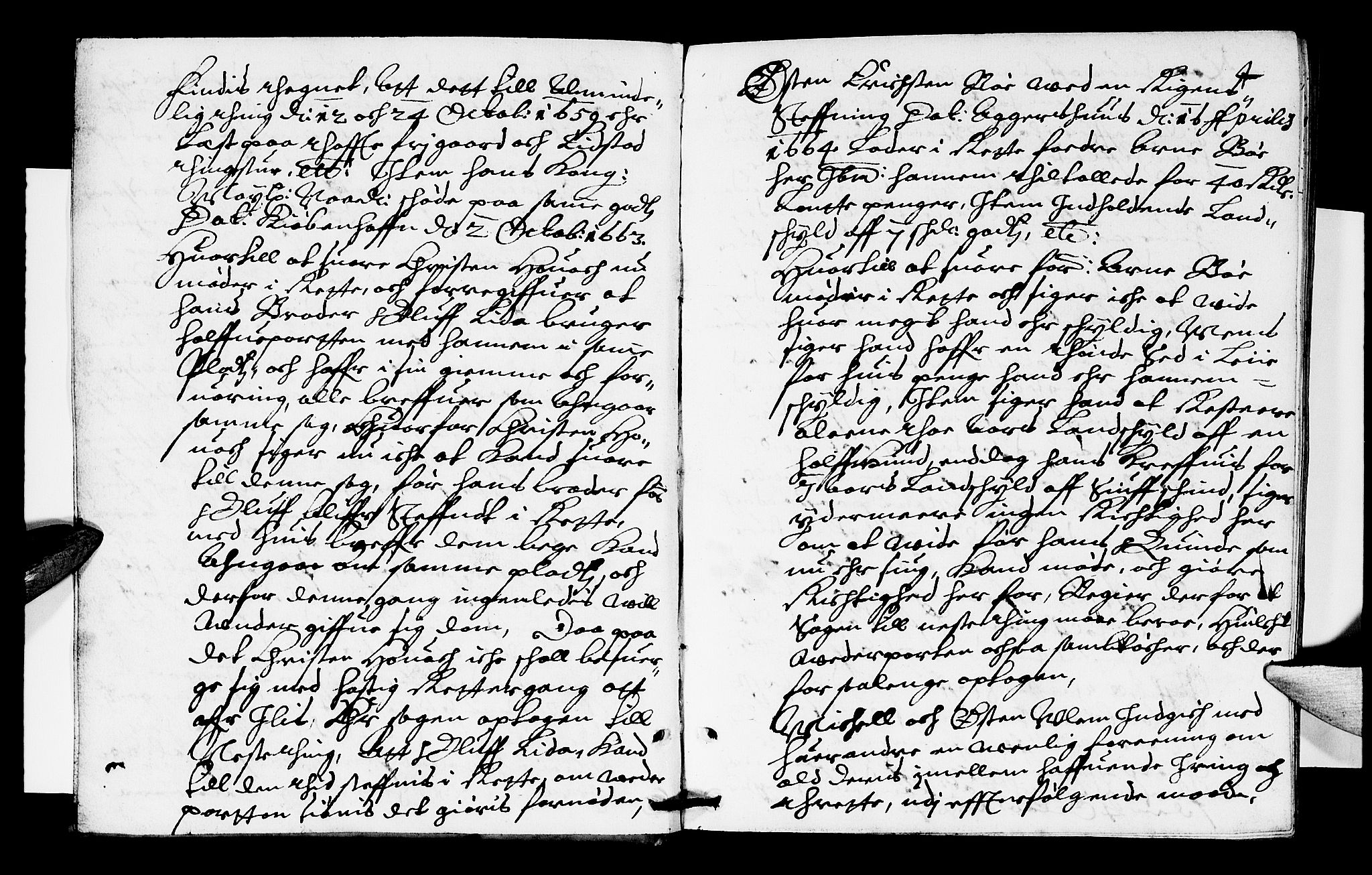 Sorenskriverier i Gudbrandsdalen, AV/SAH-TING-036/G/Gb/Gba/L0004: Tingbok - Nord-Gudbrandsdal, 1665, s. 3b-4a