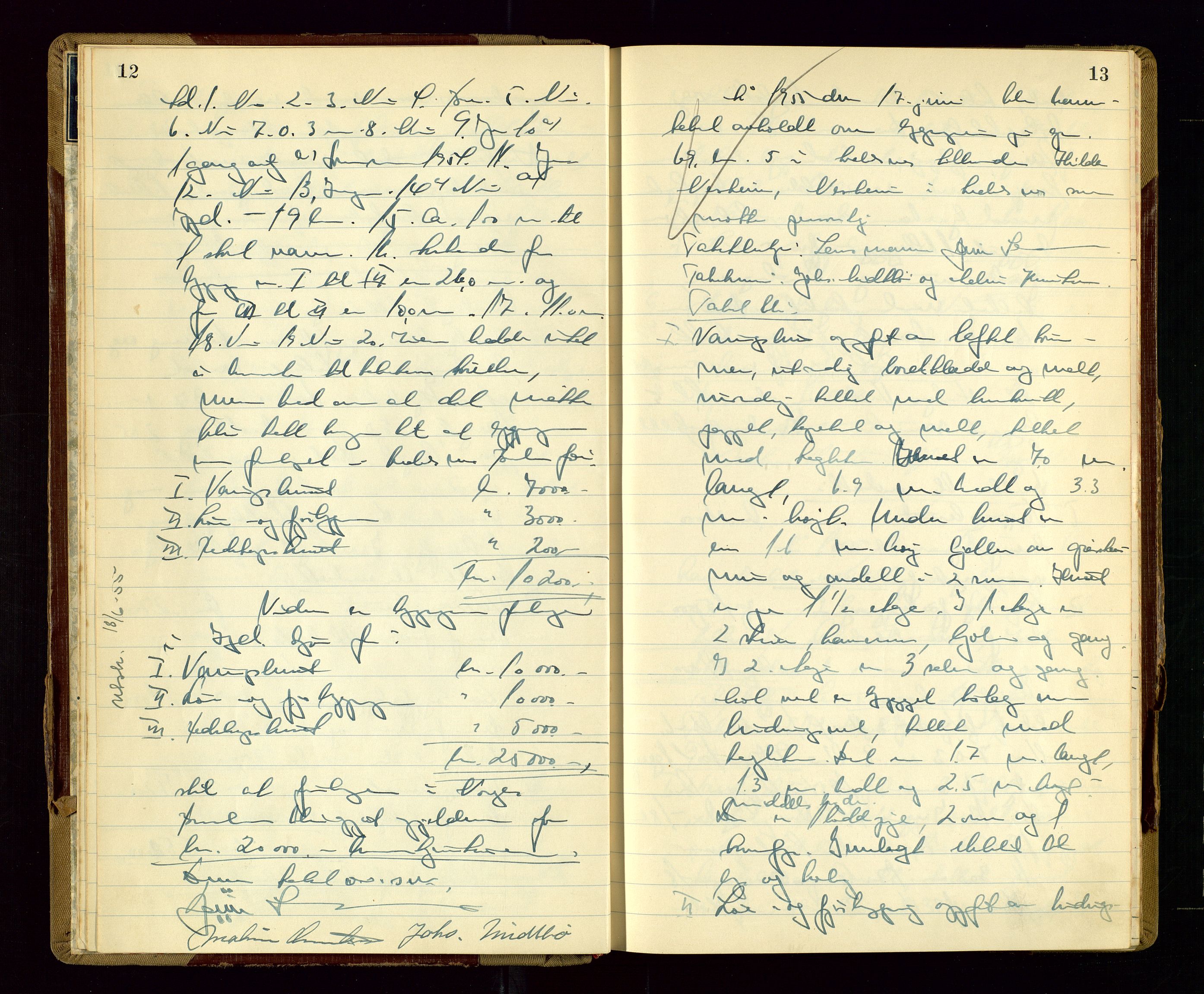 Avaldsnes lensmannskontor, AV/SAST-A-100286/Goa/L0009: "Branntakstprotokoll", 1955, s. 12-13