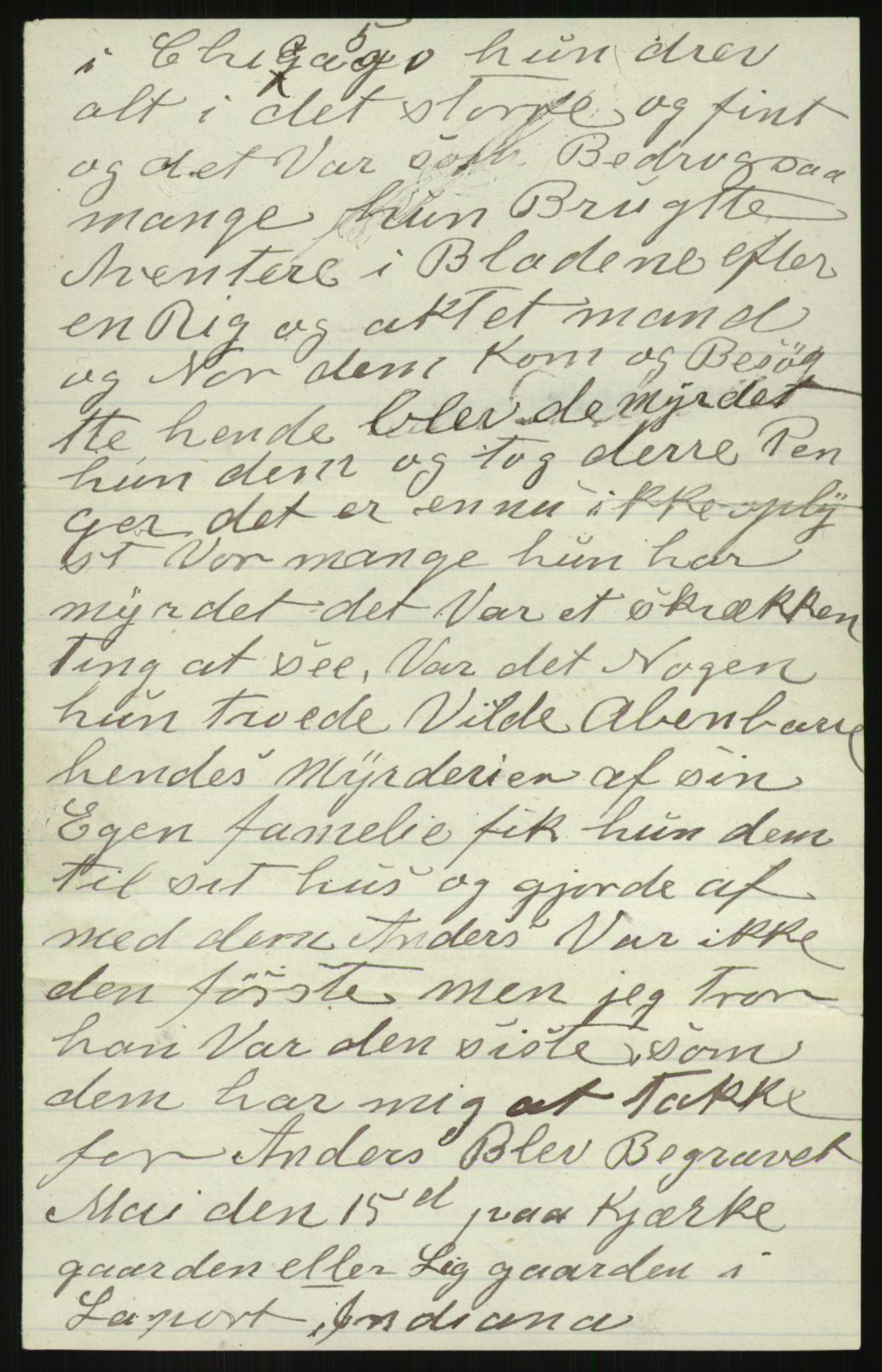 Samlinger til kildeutgivelse, Amerikabrevene, AV/RA-EA-4057/F/L0019: Innlån fra Buskerud: Fonnem - Kristoffersen, 1838-1914, s. 765