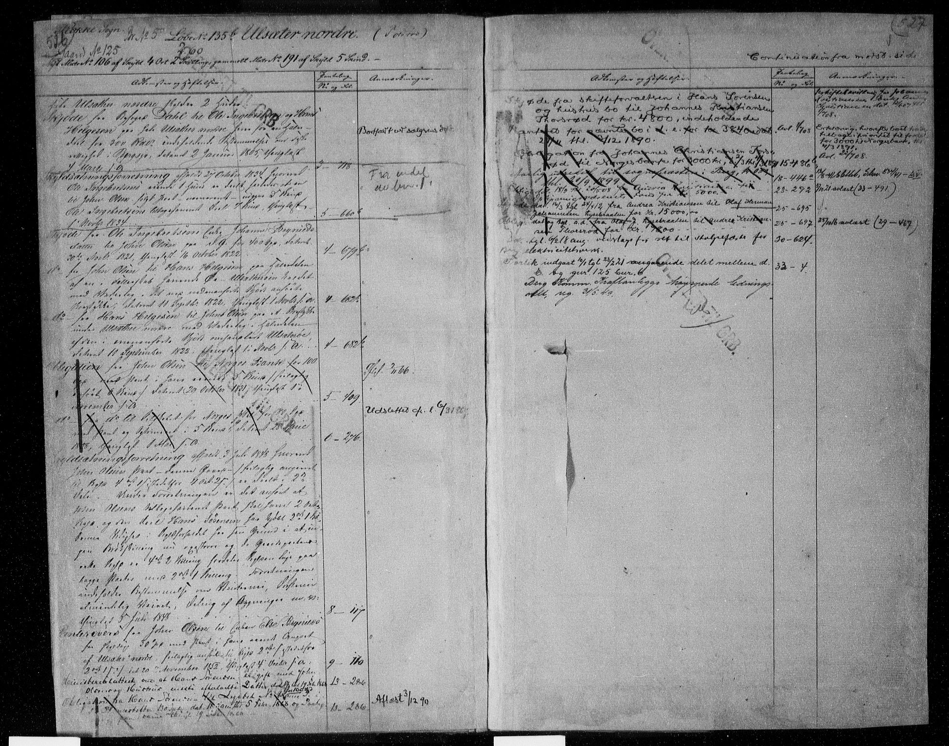 Idd og Marker sorenskriveri, AV/SAO-A-10283/G/Ga/Gac/L0004b: Panteregister nr. II 4b, 1848-1953, s. 526-527