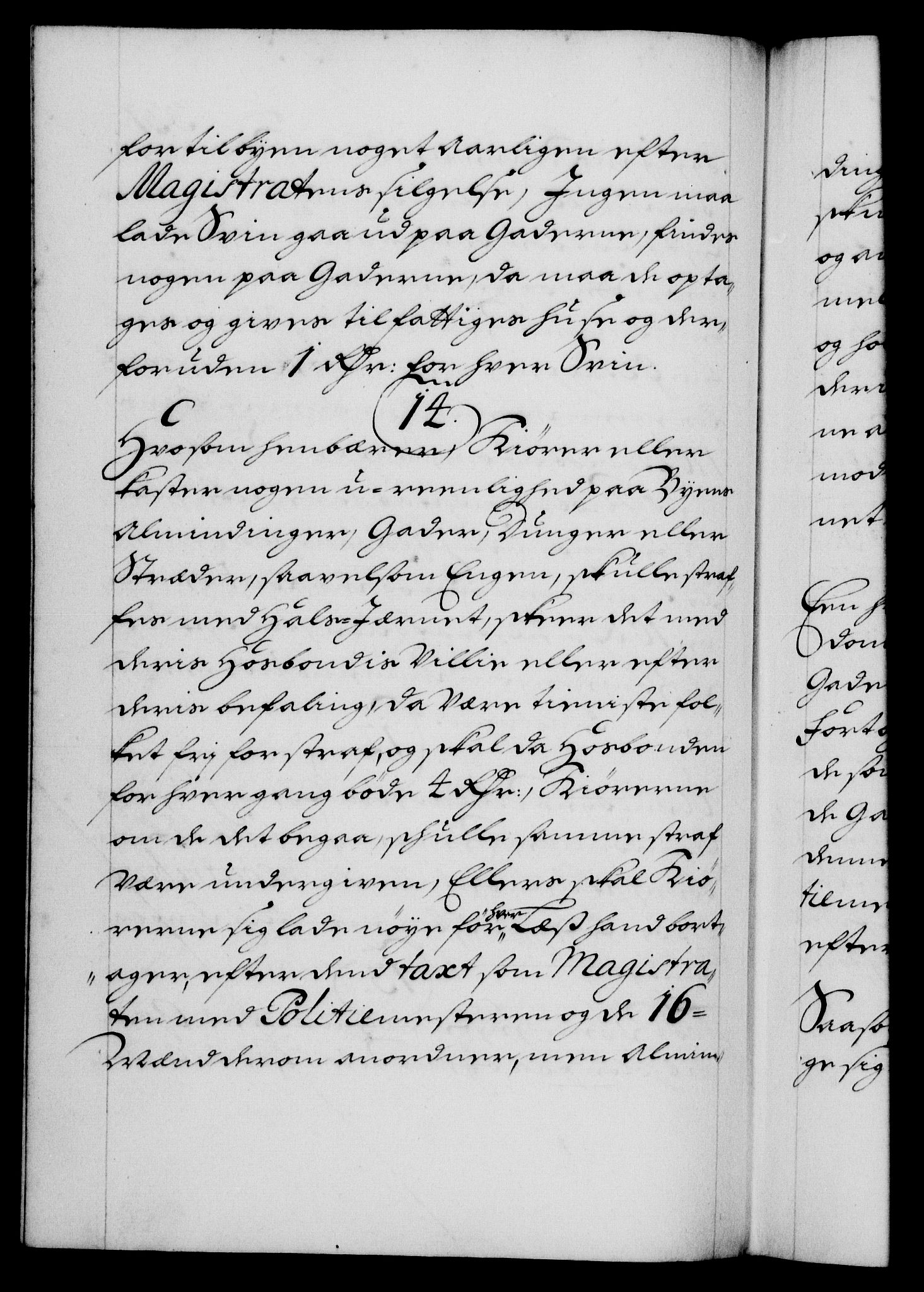 Danske Kanselli 1572-1799, RA/EA-3023/F/Fc/Fca/Fcaa/L0018: Norske registre, 1699-1703, s. 331b