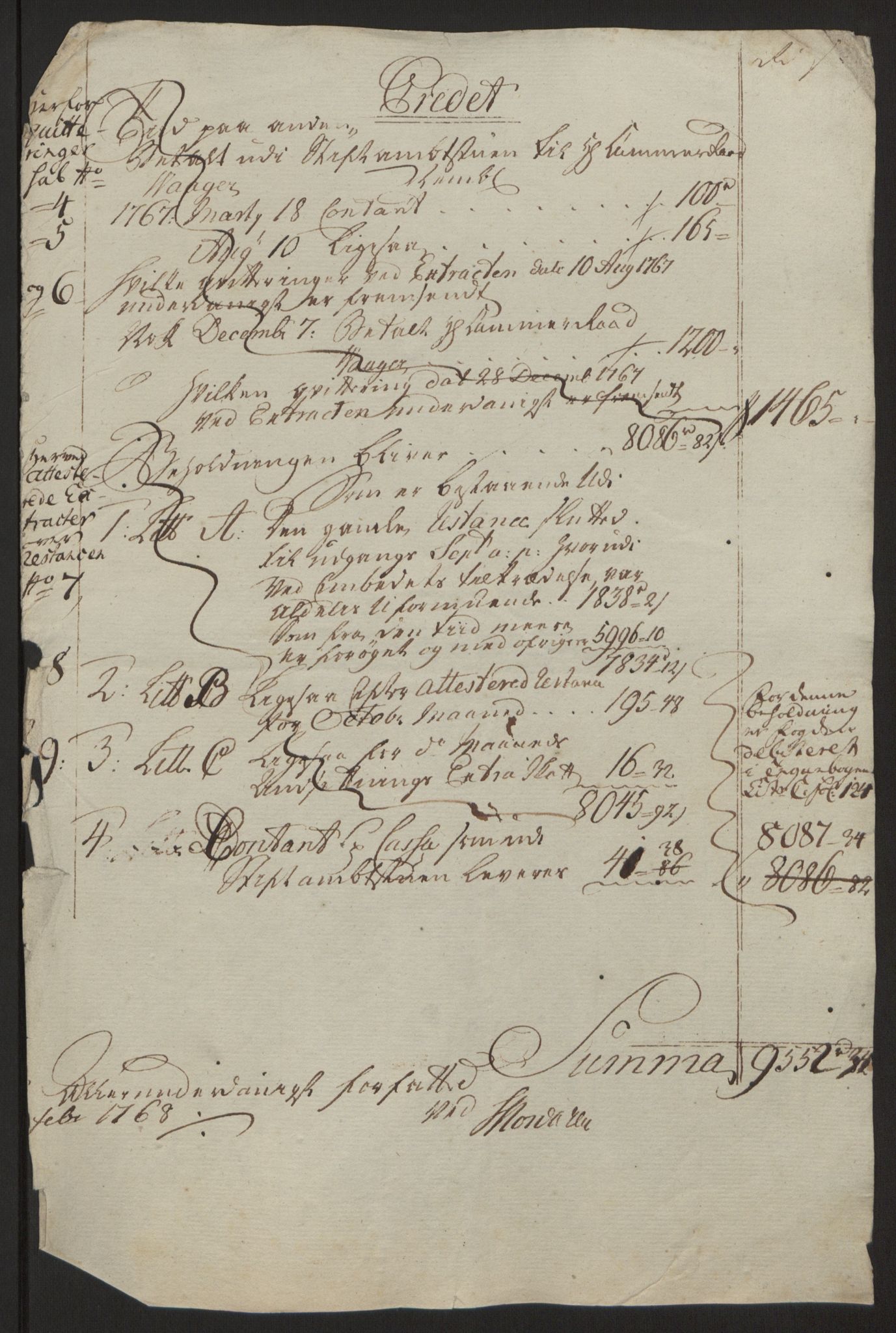 Rentekammeret inntil 1814, Reviderte regnskaper, Fogderegnskap, RA/EA-4092/R64/L4502: Ekstraskatten Namdal, 1762-1772, s. 233