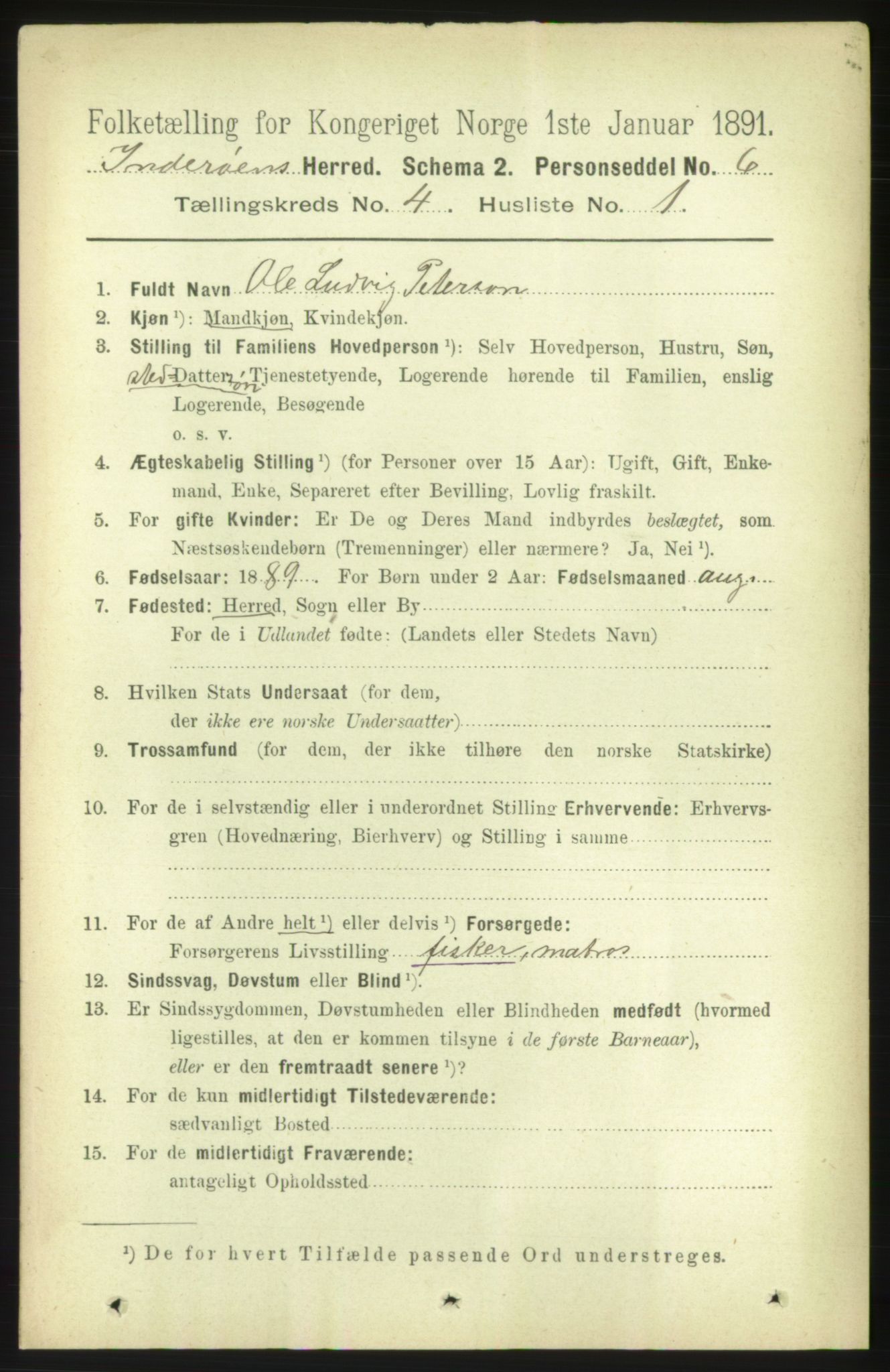 RA, Folketelling 1891 for 1729 Inderøy herred, 1891, s. 2348