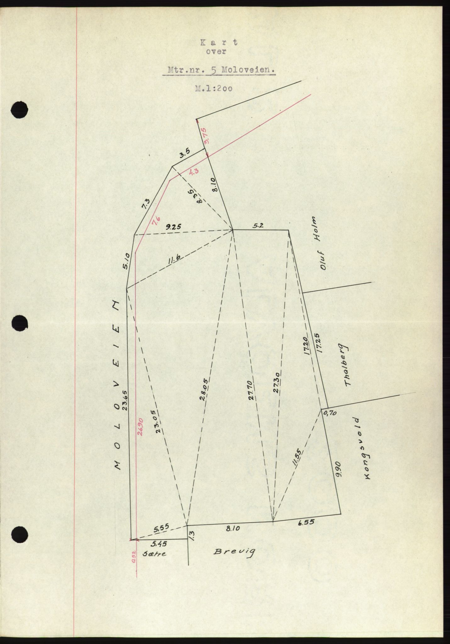 Ålesund byfogd, AV/SAT-A-4384: Pantebok nr. 27, 1930-1931, Tingl.dato: 06.03.1931