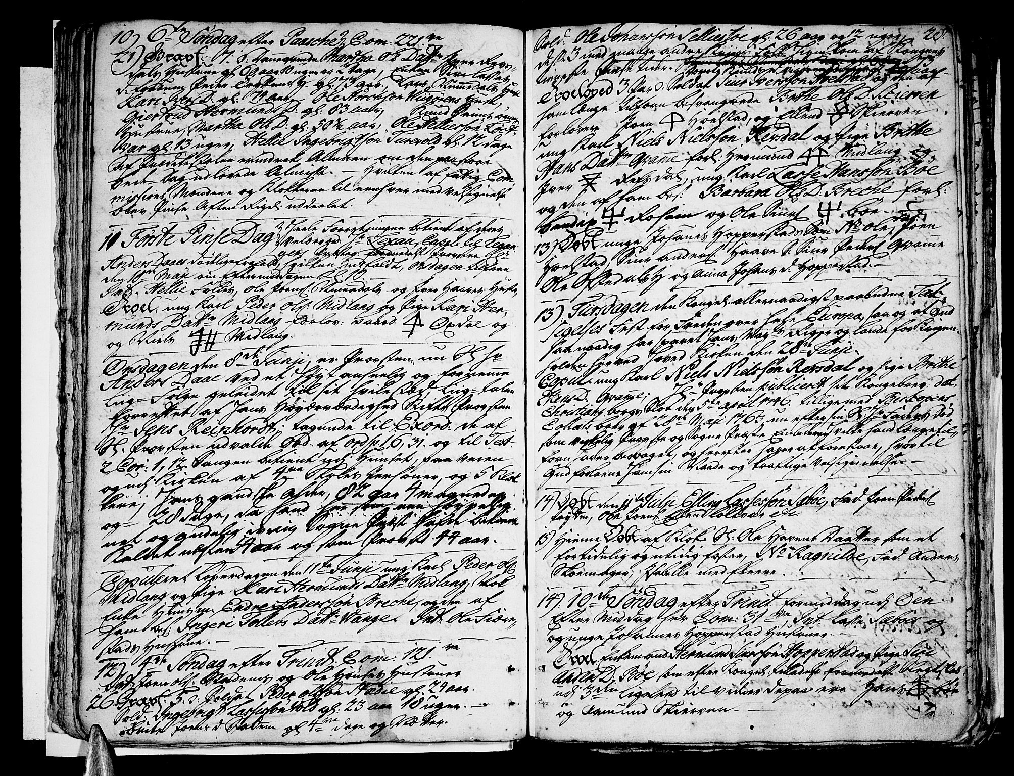 Vik sokneprestembete, AV/SAB-A-81501/H/Haa/Haaa/L0003: Ministerialbok nr. A 3 / 1, 1755-1771, s. 28
