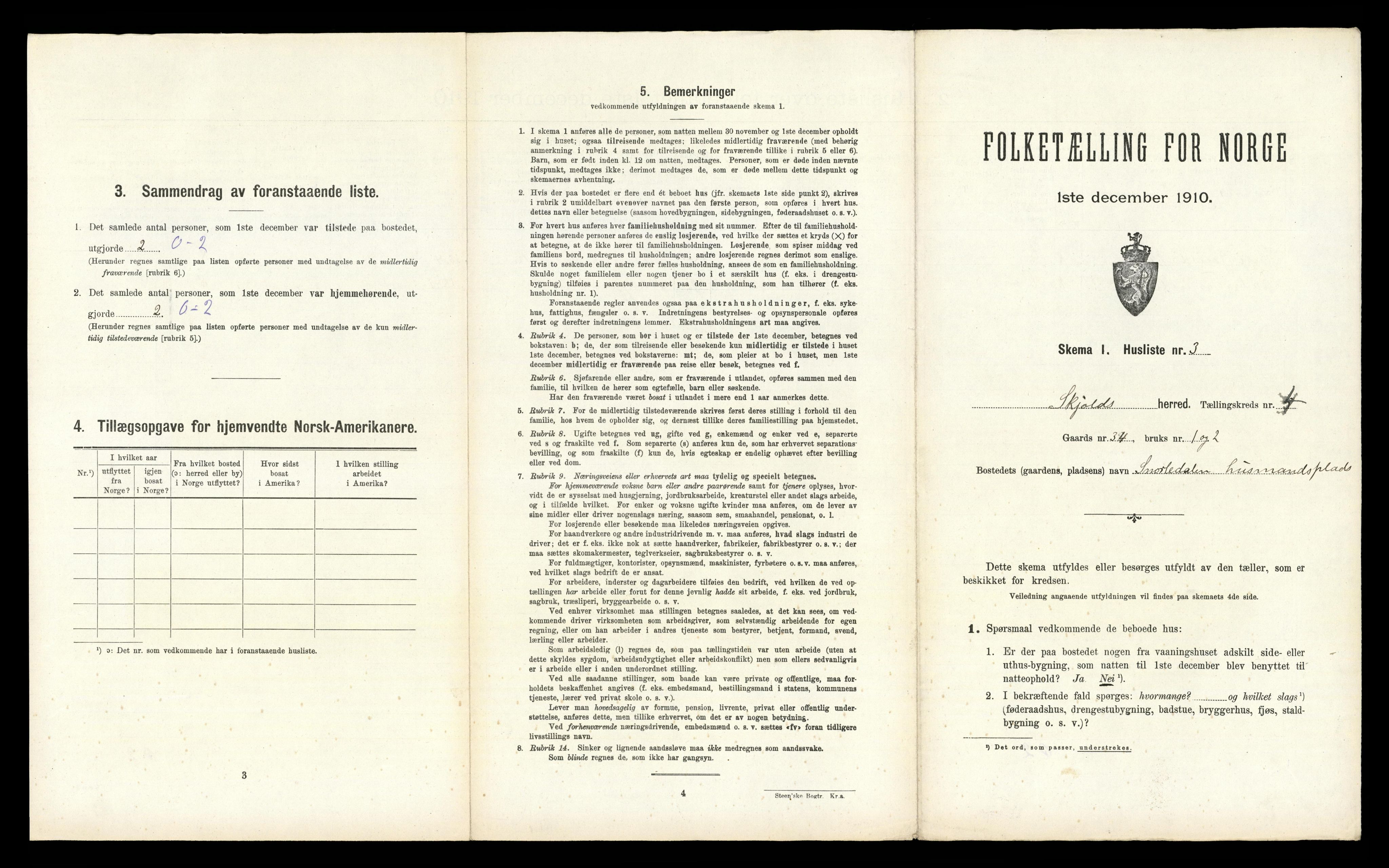 RA, Folketelling 1910 for 1154 Skjold herred, 1910, s. 318