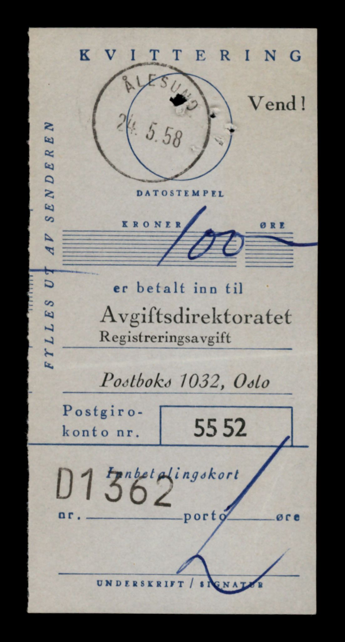 Møre og Romsdal vegkontor - Ålesund trafikkstasjon, AV/SAT-A-4099/F/Fe/L0031: Registreringskort for kjøretøy T 11800 - T 11996, 1927-1998, s. 1523