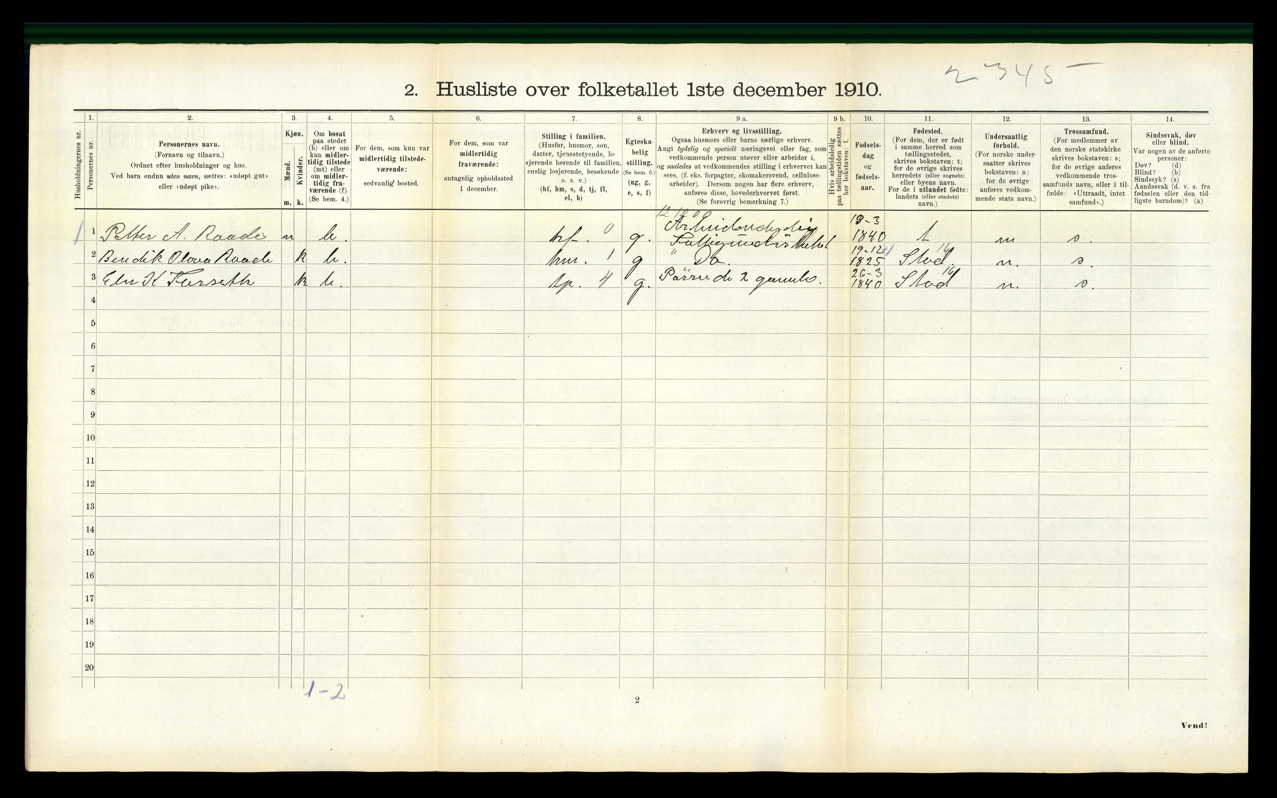 RA, Folketelling 1910 for 1732 Ogndal herred, 1910, s. 255