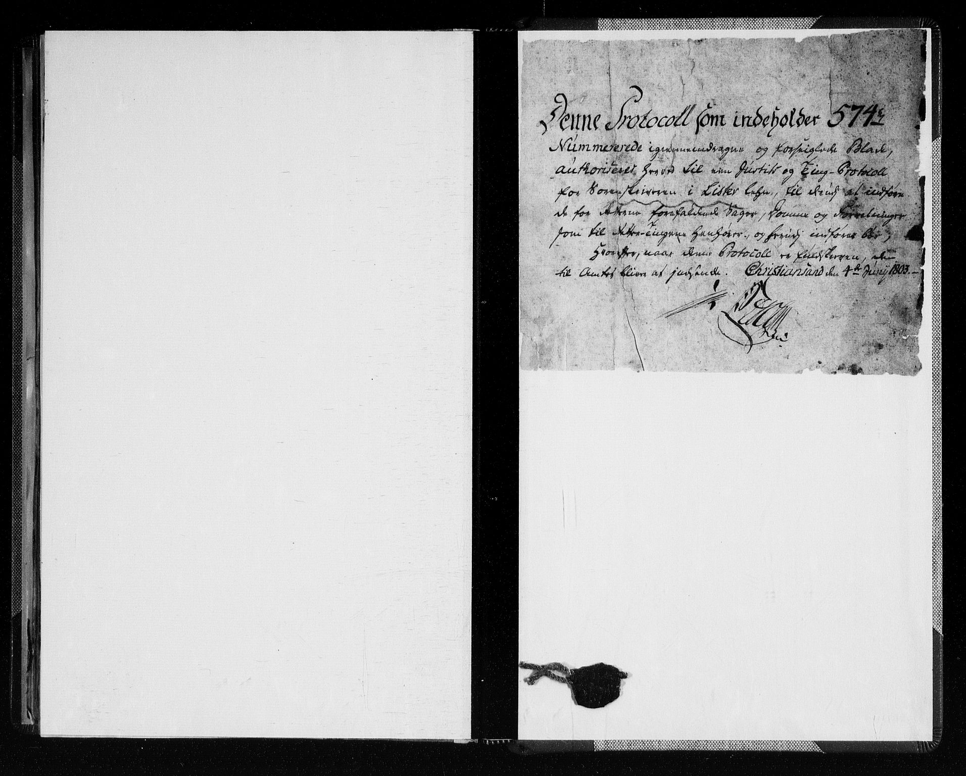 Lister sorenskriveri, SAK/1221-0003/F/Fa/L0073: Tingbok nr 70 B, 1805-1806, s. 576b-577a