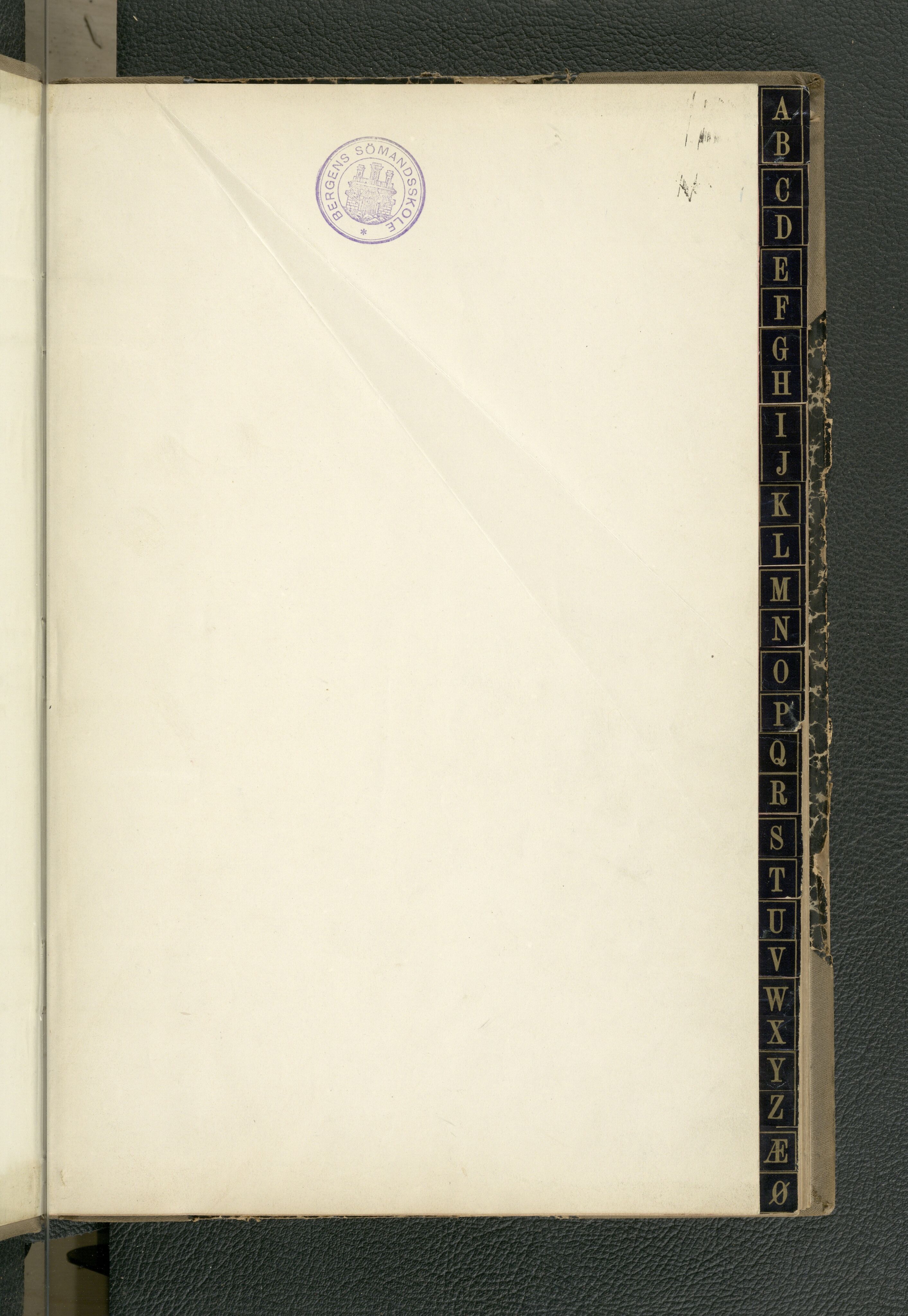 Bergen Sjømannsskole, BBA/A-2352/J/Je/L0002: Elevjournal for fisker- og losklassen, 1907-1925