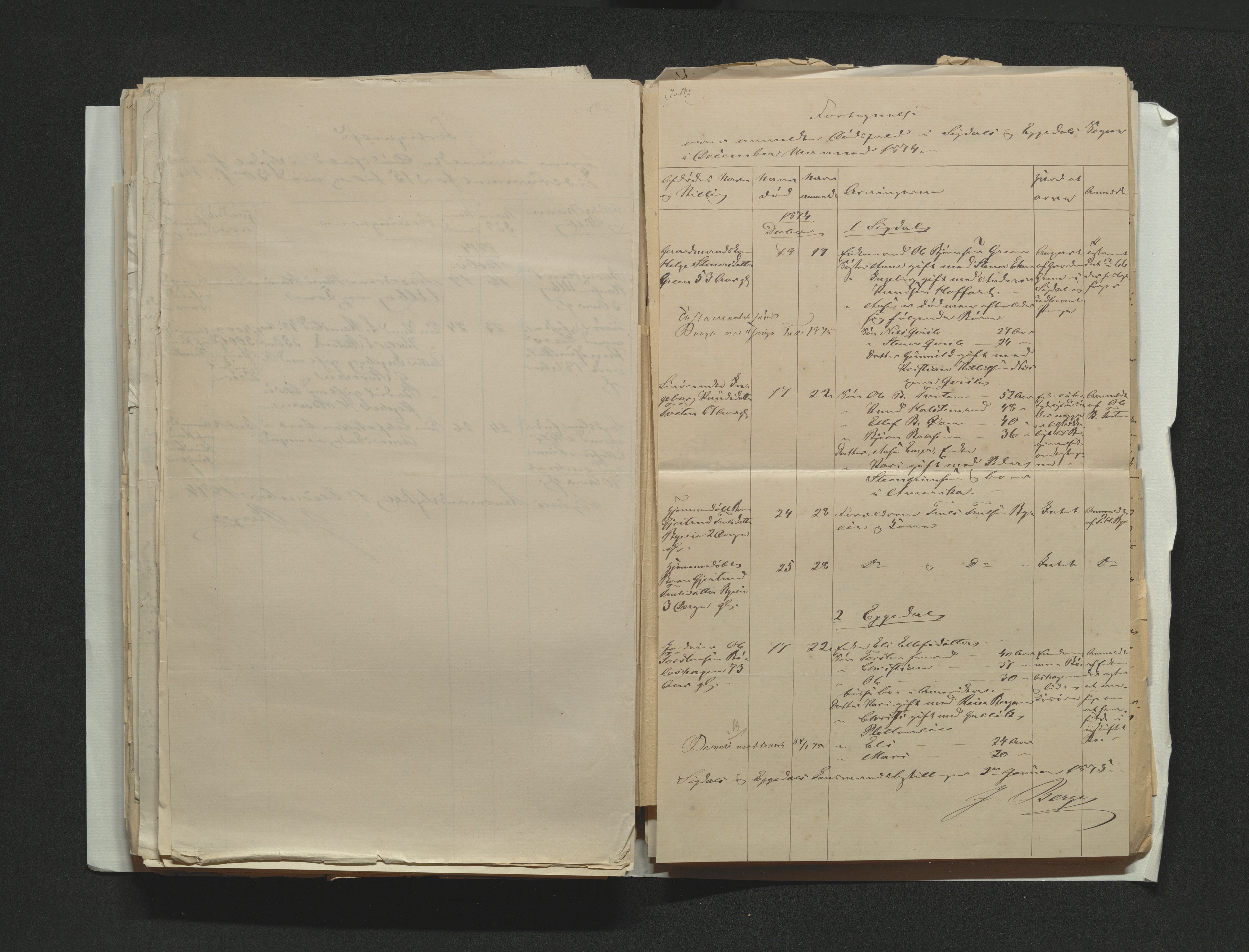 Eiker, Modum og Sigdal sorenskriveri, AV/SAKO-A-123/H/Ha/Hab/L0014: Dødsfallsmeldinger, 1874-1877, s. 127