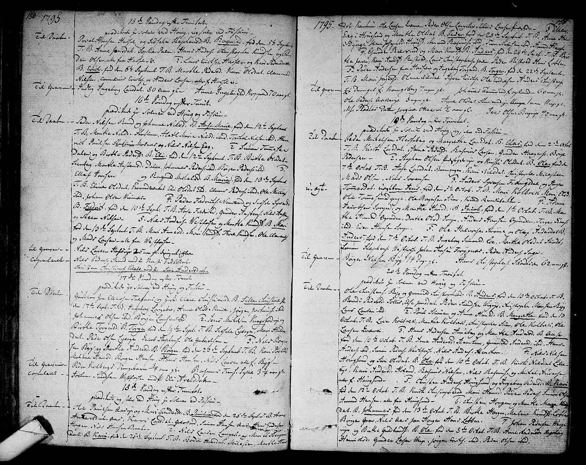 Eiker kirkebøker, SAKO/A-4/F/Fa/L0009: Ministerialbok nr. I 9, 1789-1806, s. 150-151