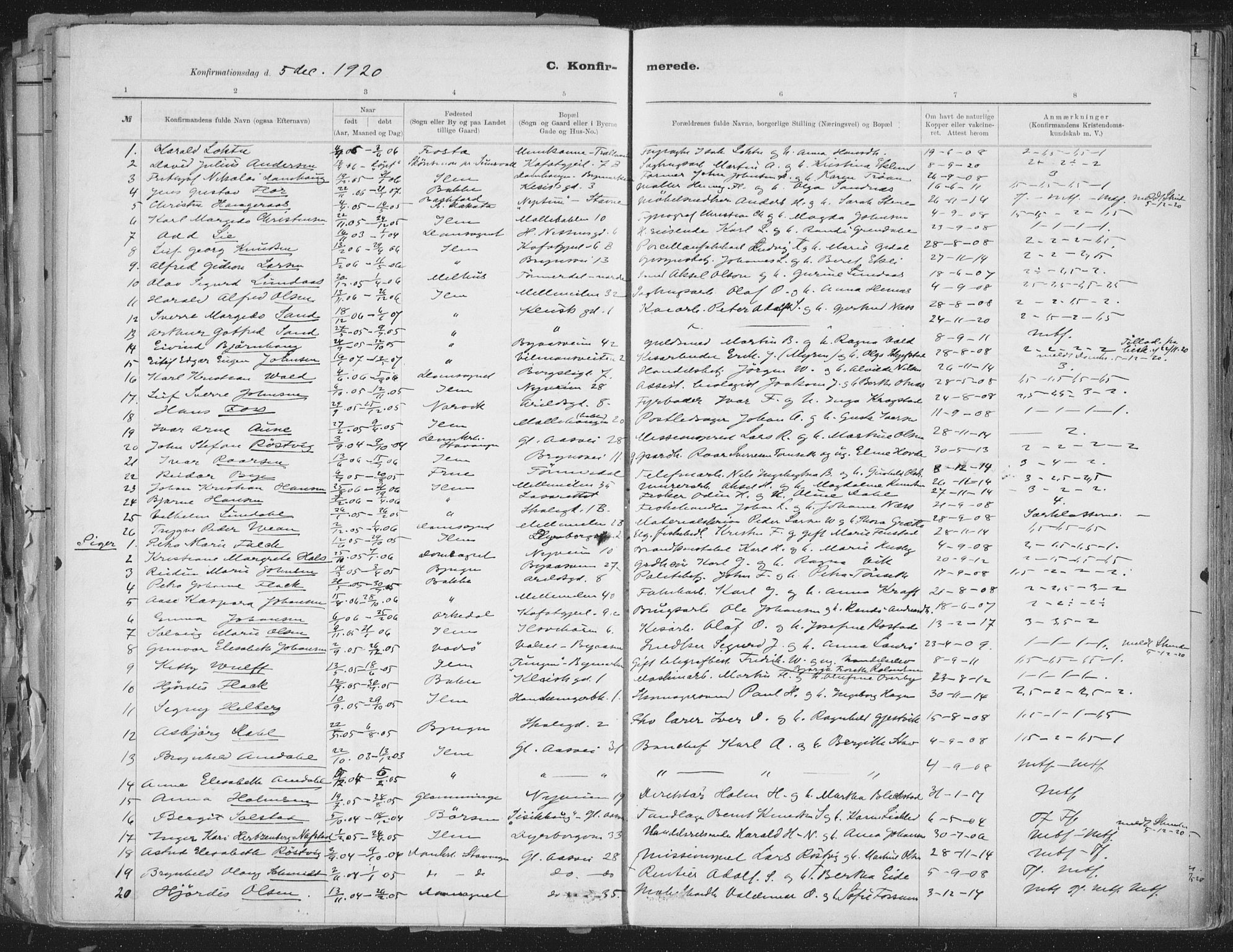 Ministerialprotokoller, klokkerbøker og fødselsregistre - Sør-Trøndelag, SAT/A-1456/603/L0167: Ministerialbok nr. 603A06, 1896-1932