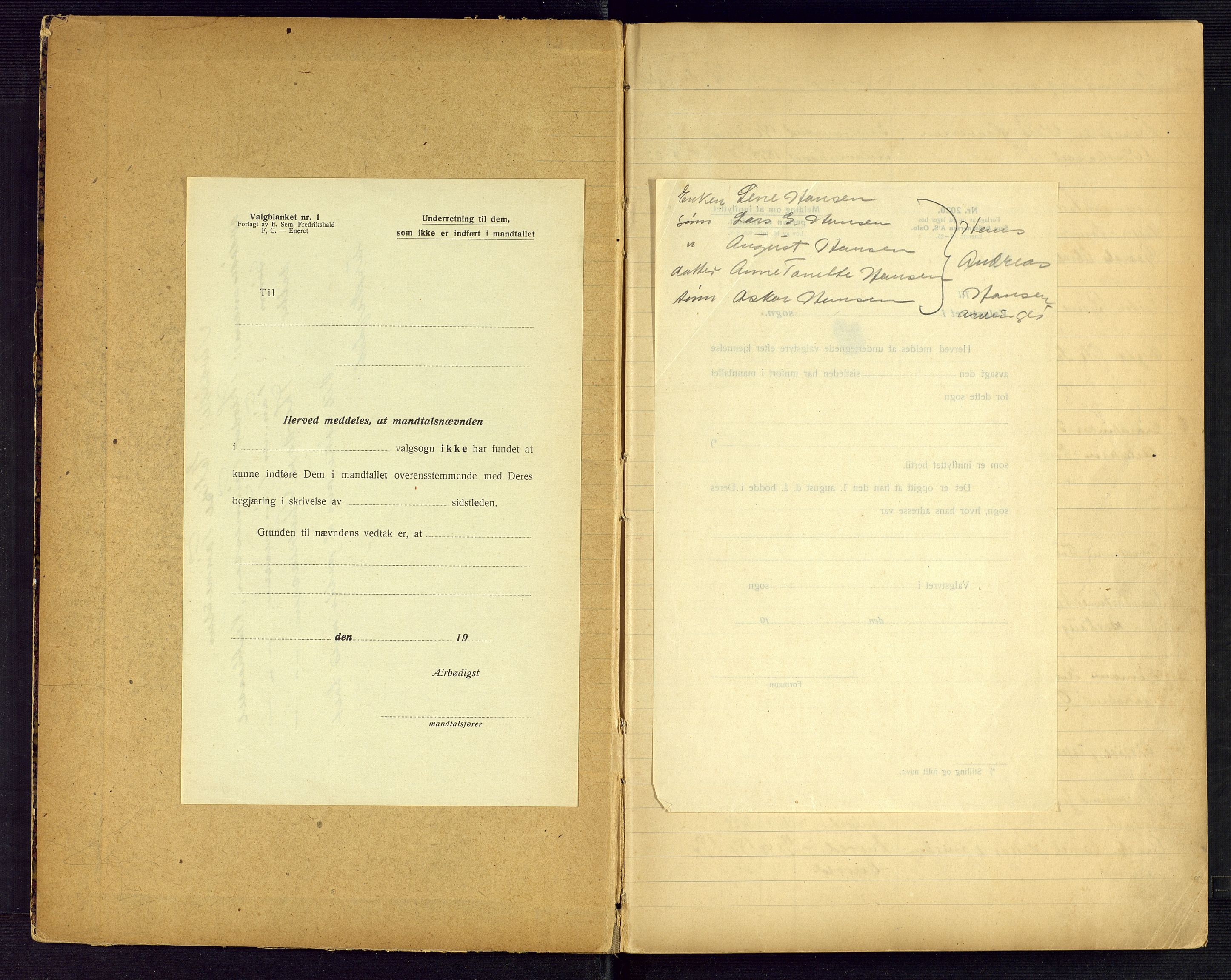 Lista lensmannskontor, AV/SAK-1241-0030/F/Fe/L0001/0003: Dødsfallsprotokoller nr 12 / Dødsfallsprotokoll, 1922-1933