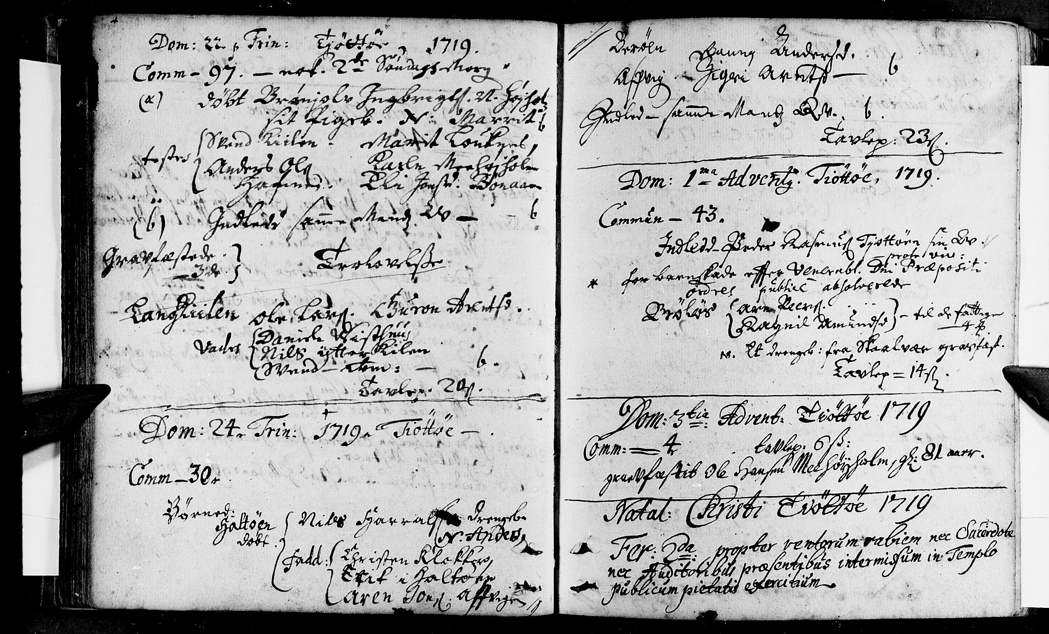 Ministerialprotokoller, klokkerbøker og fødselsregistre - Nordland, AV/SAT-A-1459/817/L0259: Ministerialbok nr. 817A01, 1714-1737