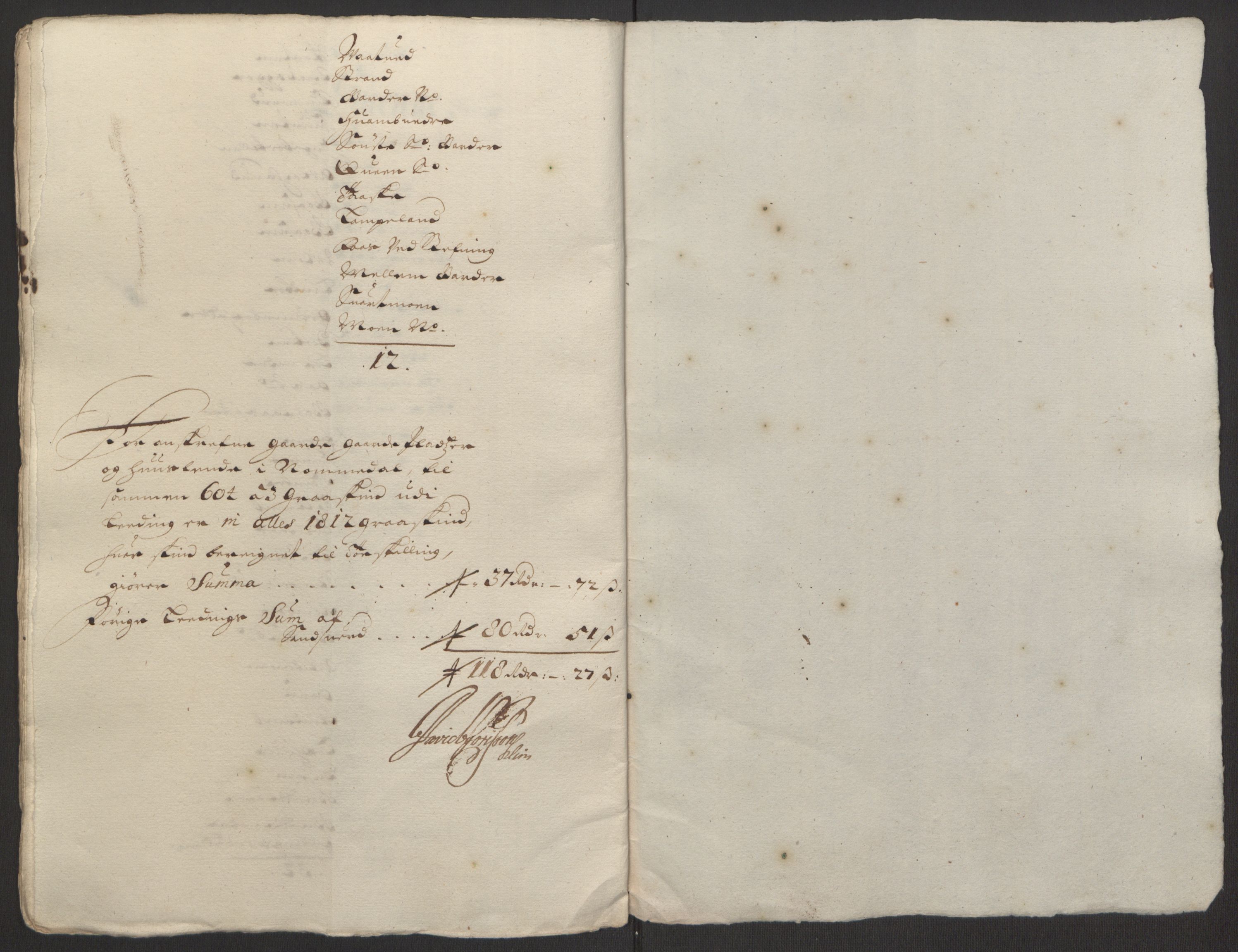 Rentekammeret inntil 1814, Reviderte regnskaper, Fogderegnskap, AV/RA-EA-4092/R24/L1575: Fogderegnskap Numedal og Sandsvær, 1692-1695, s. 67