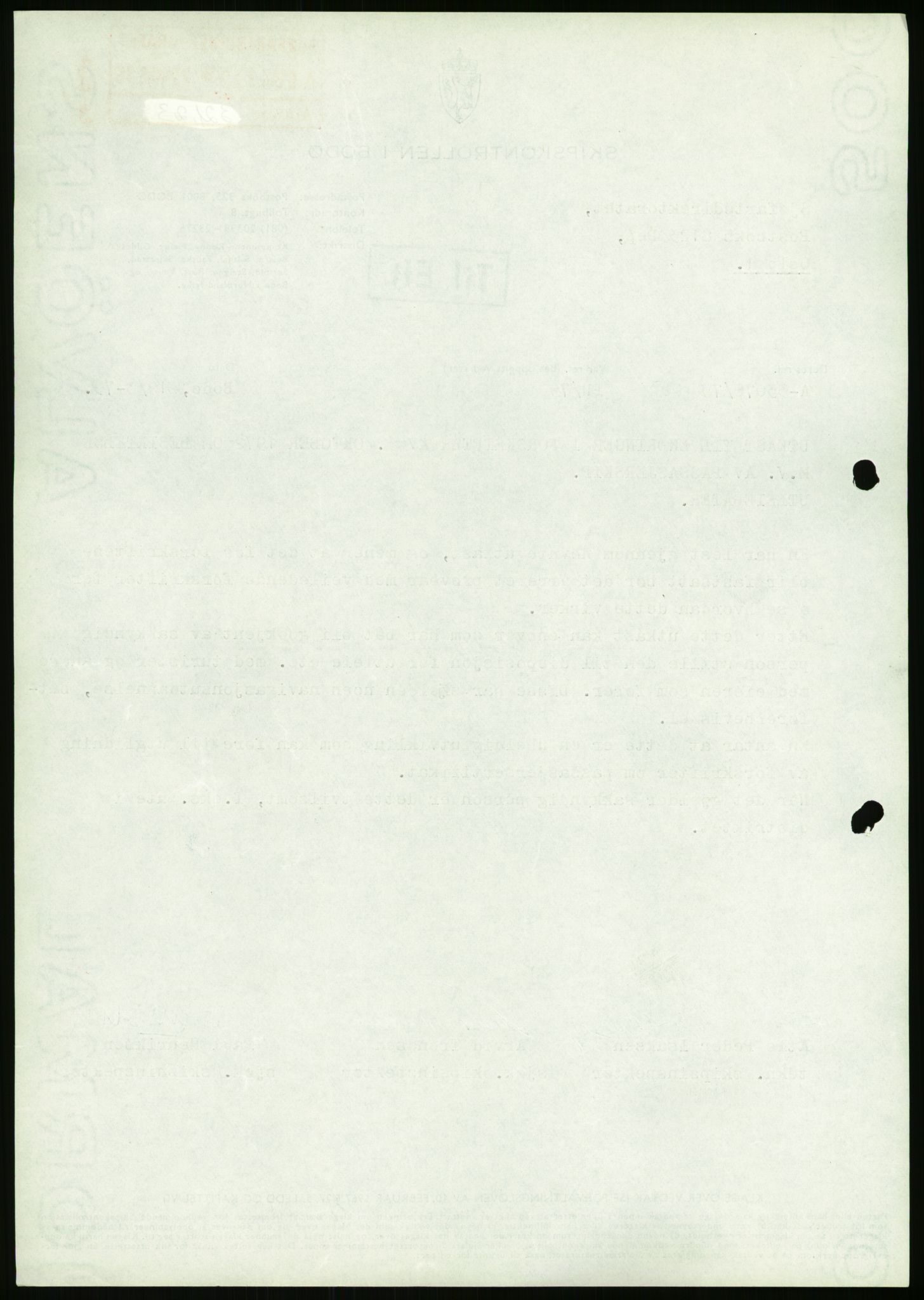 Sjøfartsdirektoratet med forløpere, generelt arkiv, AV/RA-S-1407/D/Du/Duc/L0642/0001: Skipskontrollen - Forskrifter / Forskrift om utleiebåter (2 mapper), 1978-1987, s. 352