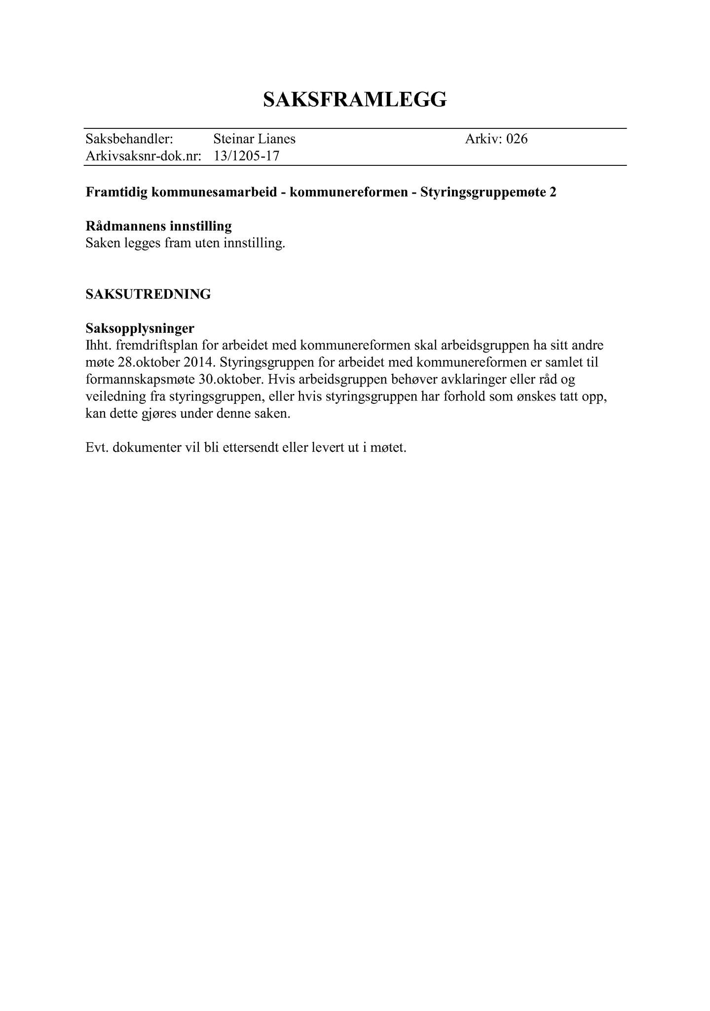 Klæbu Kommune, TRKO/KK/02-FS/L007: Formannsskapet - Møtedokumenter, 2014, s. 3592