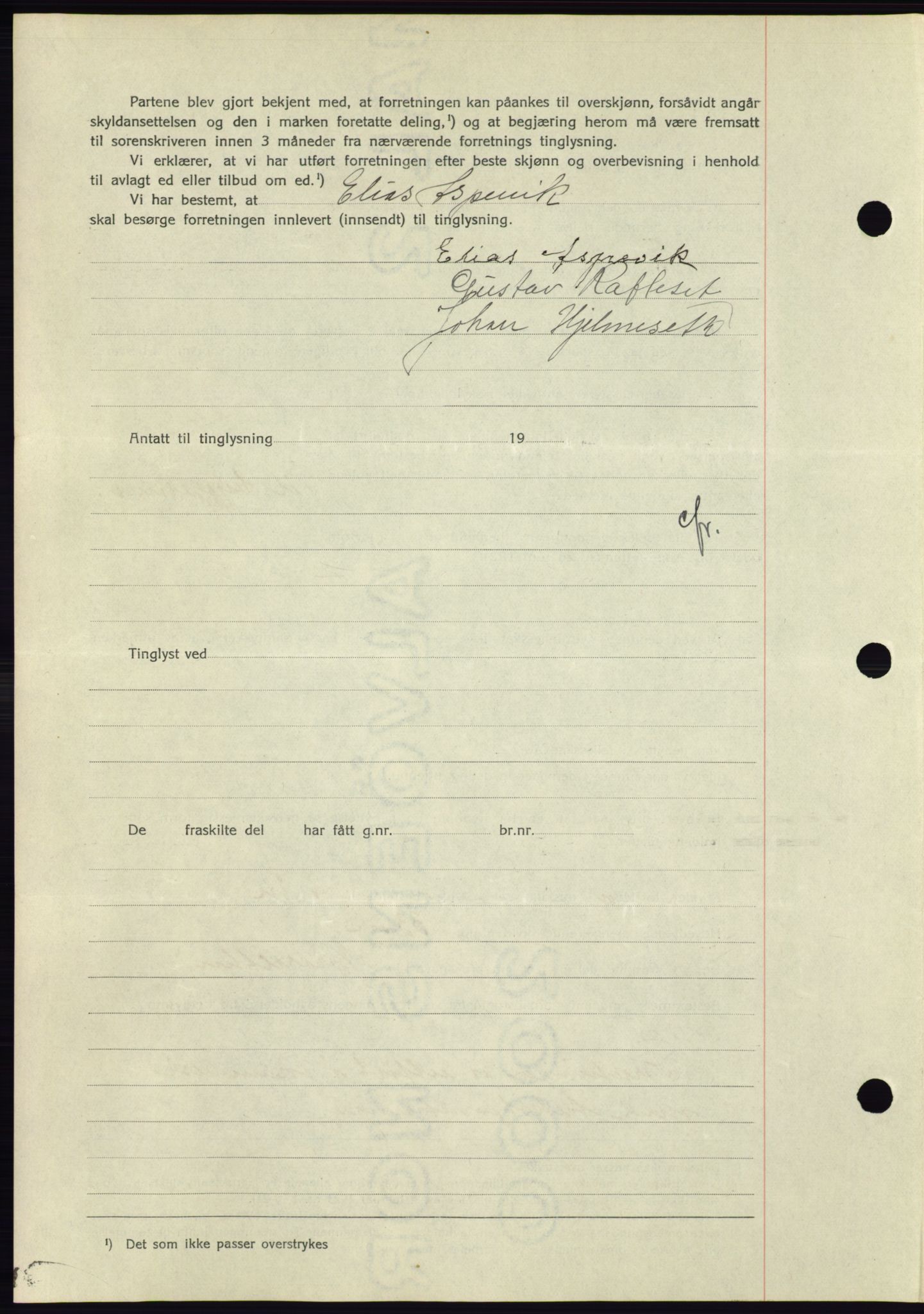 Søre Sunnmøre sorenskriveri, AV/SAT-A-4122/1/2/2C/L0063: Pantebok nr. 57, 1937-1937, Dagboknr: 774/1937