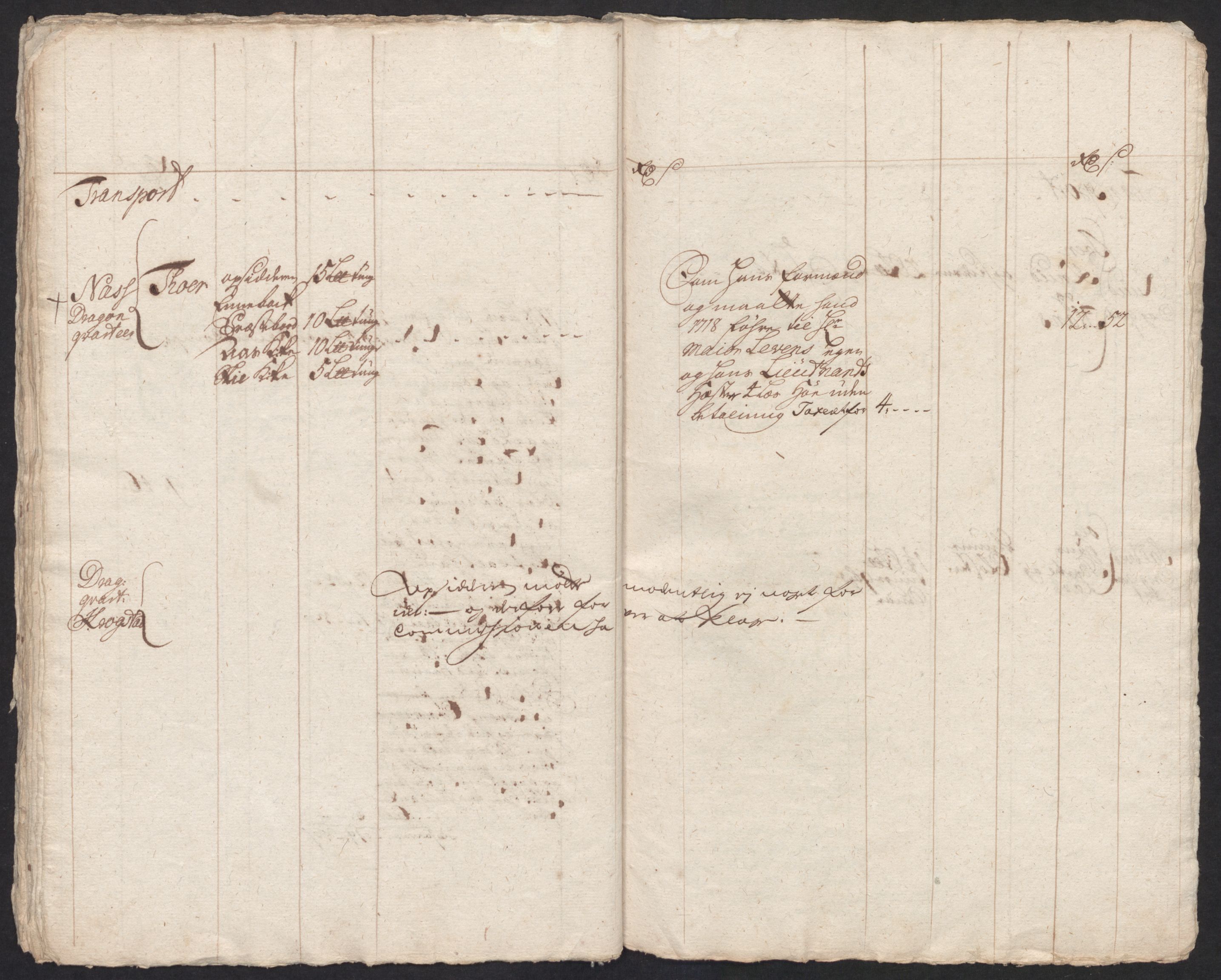 Danske Kanselli, Skapsaker, AV/RA-EA-4061/F/L0094: Skap 16, pakke 6, 1716-1719, s. 35
