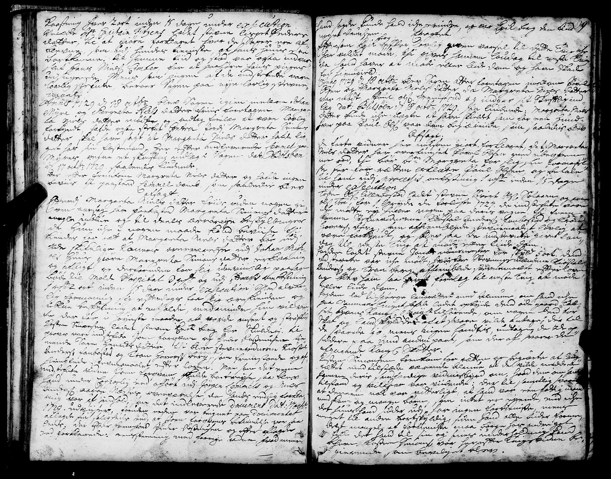 Romsdal sorenskriveri, SAT/A-4149/1/1/1A/L0010: Tingbok, 1728-1732, s. 39