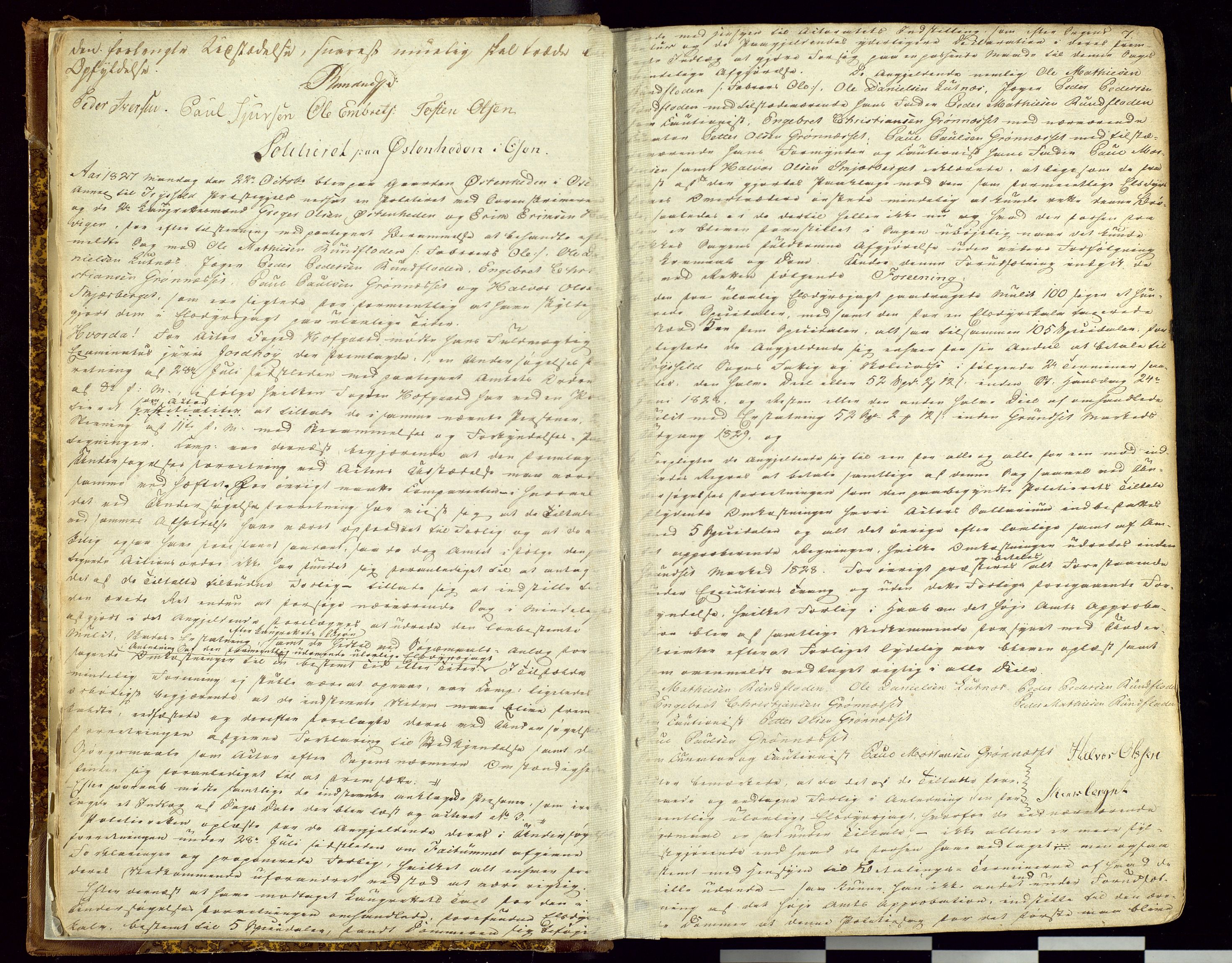 Østerdalen sorenskriveri, AV/SAH-TING-032/G/Gc/L0006: Ekstrarettsprotokoll, 1827-1832, s. 7