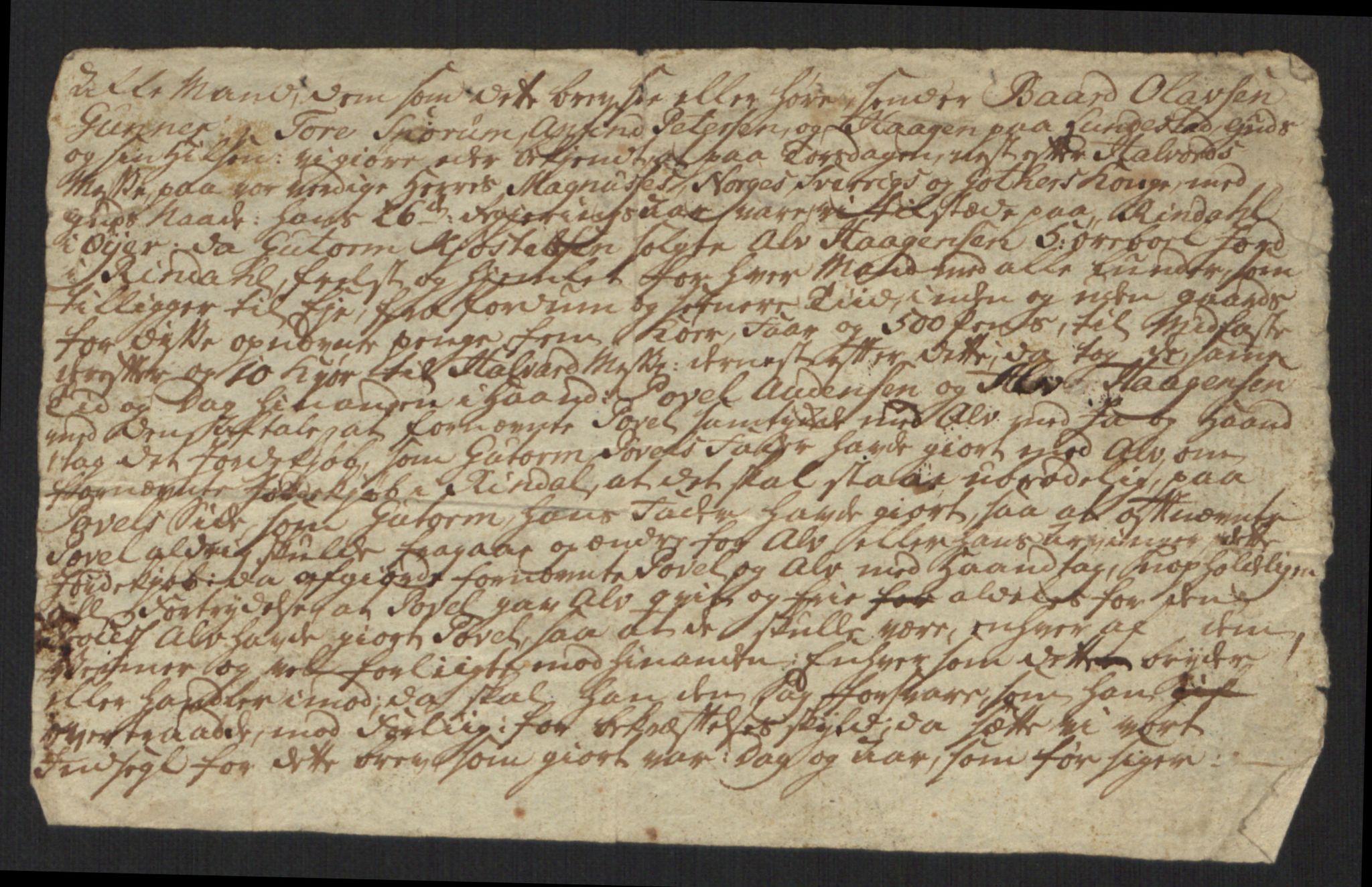 Mørch, Andreas Jensen, AV/RA-PA-0004/F/L0001: Brev, avskrifter, familiedokumenter m.v., 1345-1834, s. 417