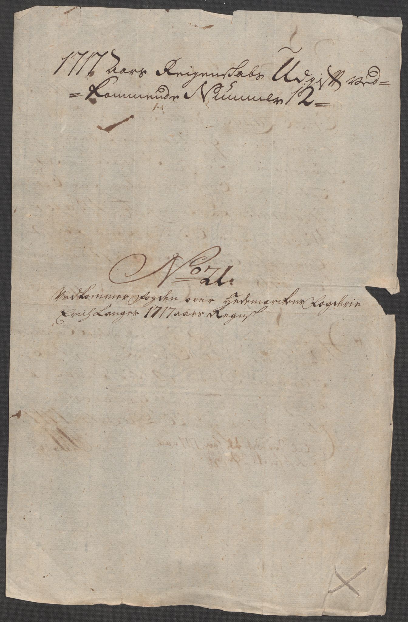 Rentekammeret inntil 1814, Reviderte regnskaper, Fogderegnskap, RA/EA-4092/R16/L1056: Fogderegnskap Hedmark, 1717, s. 417