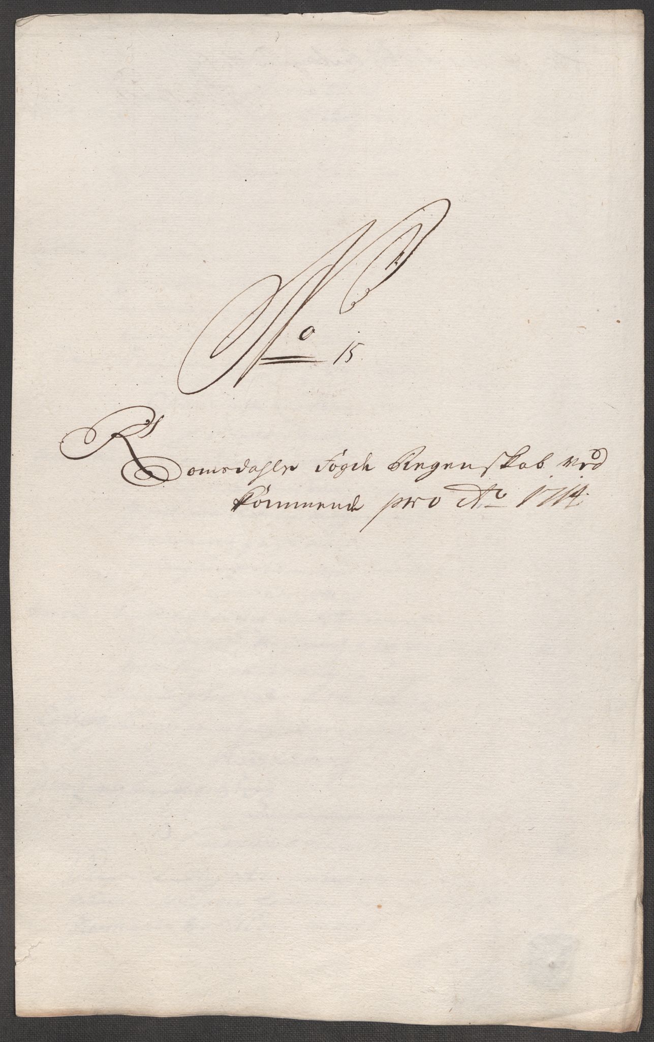 Rentekammeret inntil 1814, Reviderte regnskaper, Fogderegnskap, RA/EA-4092/R55/L3662: Fogderegnskap Romsdal, 1713-1714, s. 395
