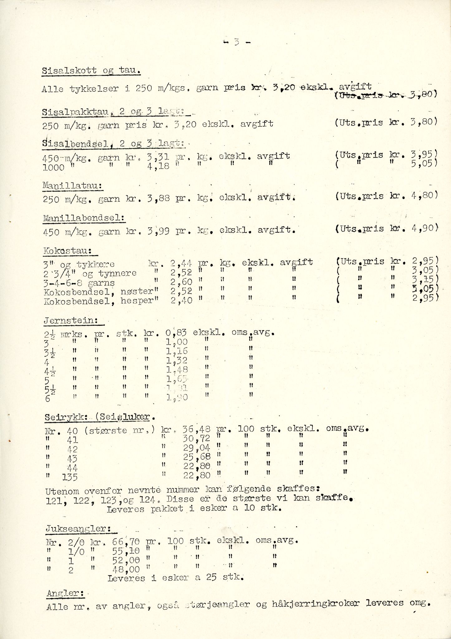 Vardø Fiskersamvirkelag, VAMU/A-0037/D/Da/L0003: Korrespondanse Fi-Kj, 1947-1950