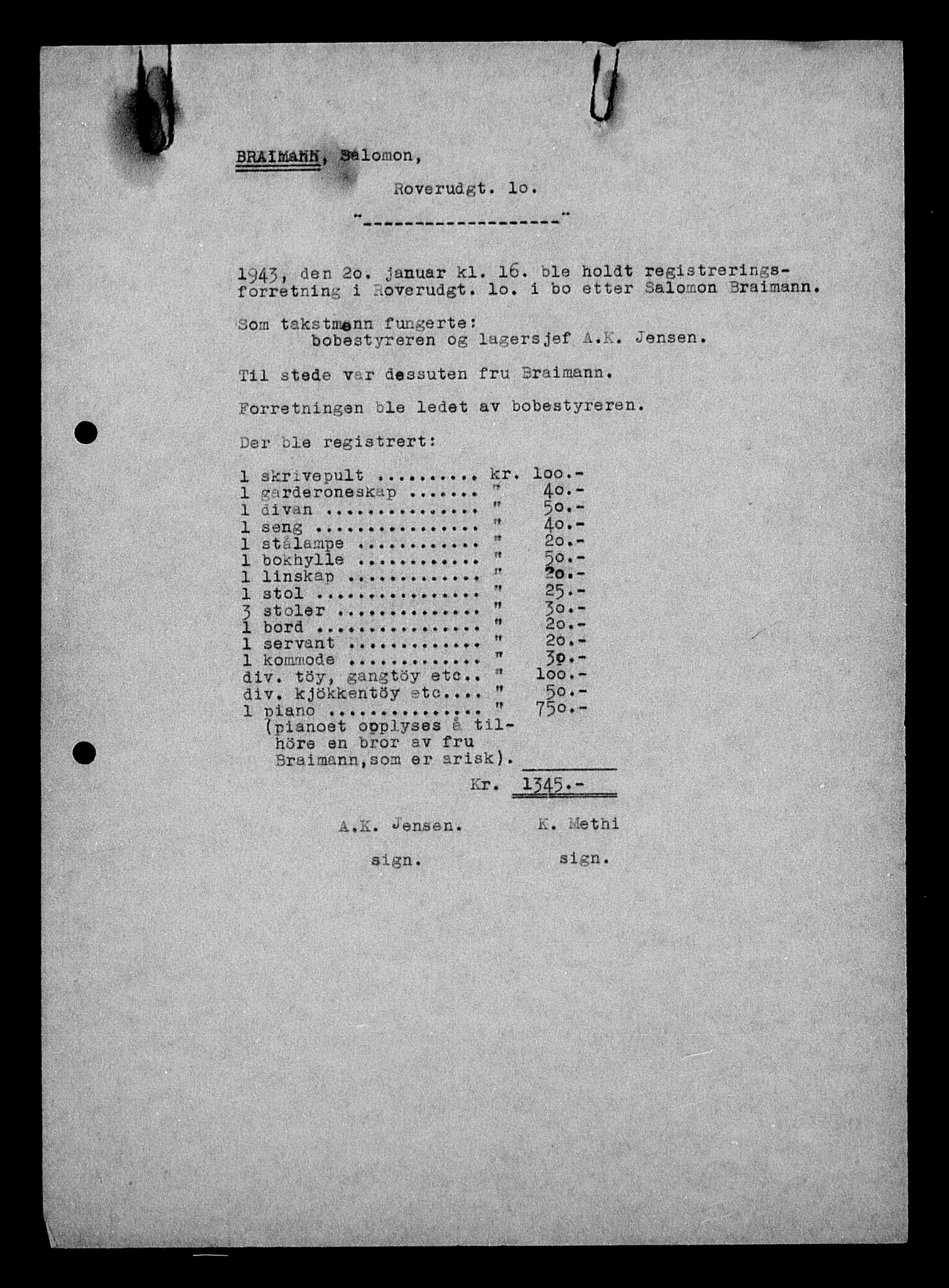 Justisdepartementet, Tilbakeføringskontoret for inndratte formuer, AV/RA-S-1564/H/Hc/Hcc/L0927: --, 1945-1947, s. 429