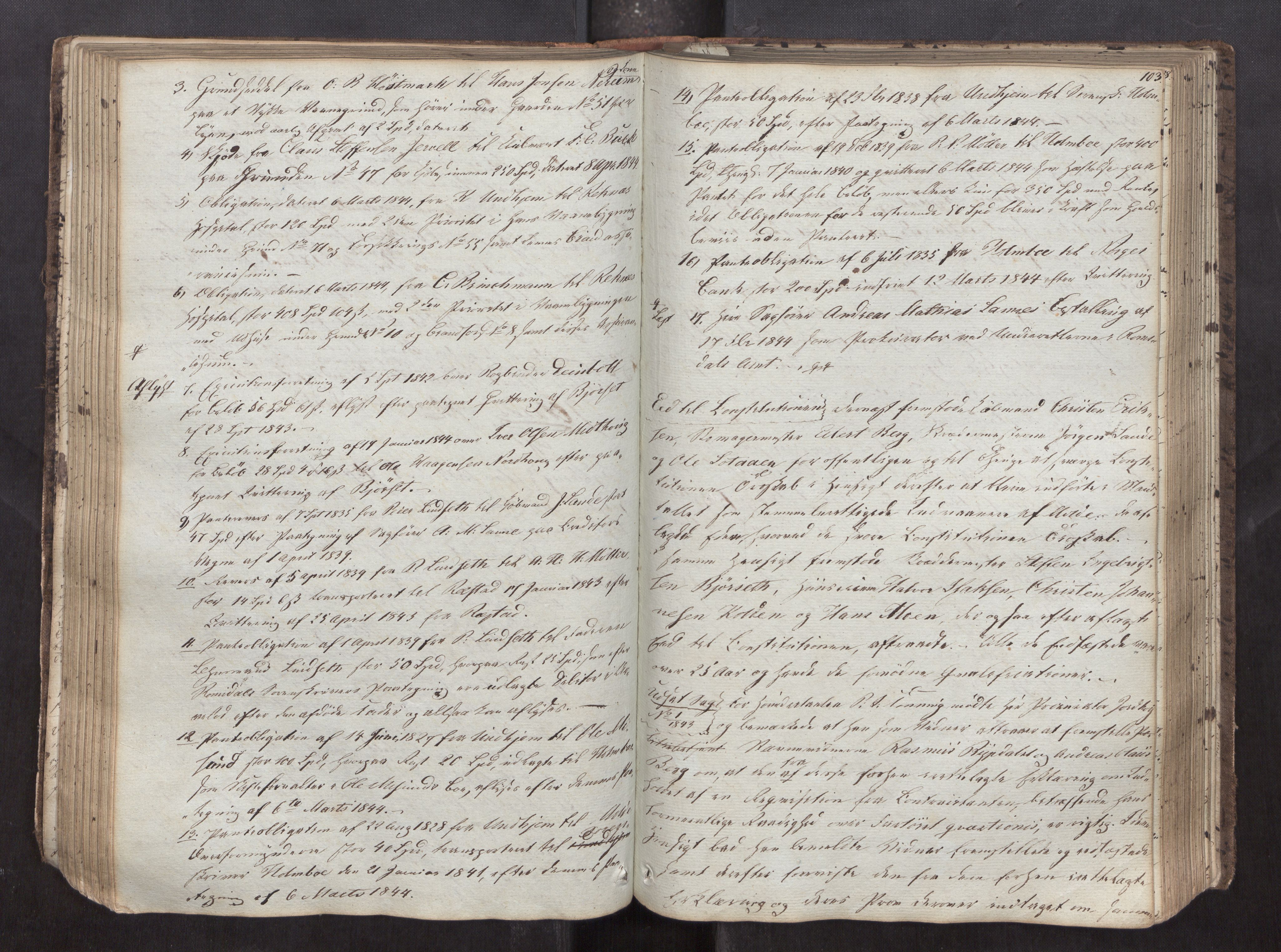 Molde byfogd, AV/SAT-A-0025/1/1A/L0004: Justisprotokoll, 1841-1846, s. 102b-103a