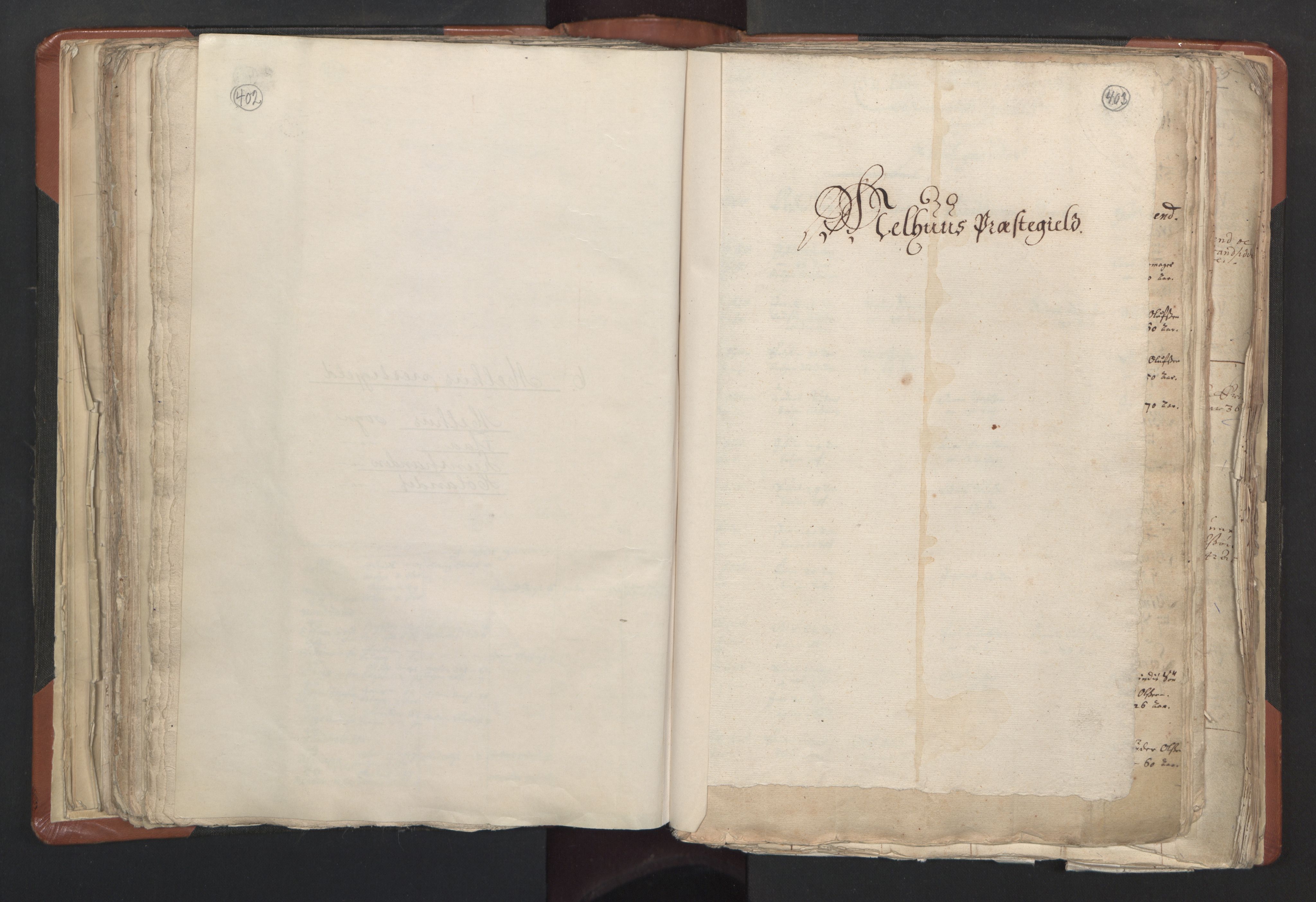 RA, Sogneprestenes manntall 1664-1666, nr. 31: Dalane prosti, 1664-1666, s. 402-403
