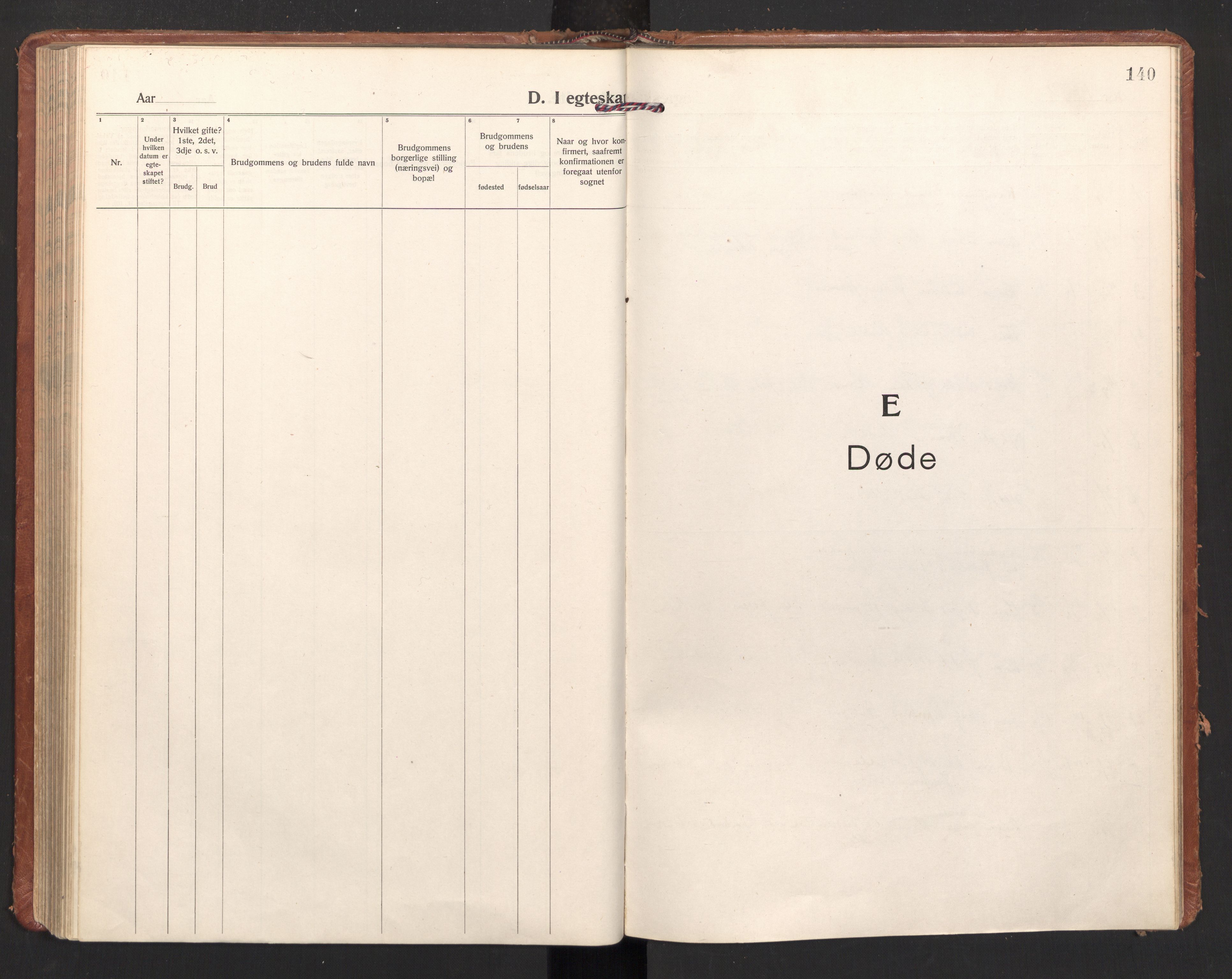 Ministerialprotokoller, klokkerbøker og fødselsregistre - Nordland, SAT/A-1459/897/L1408: Ministerialbok nr. 897A15, 1922-1938, s. 140