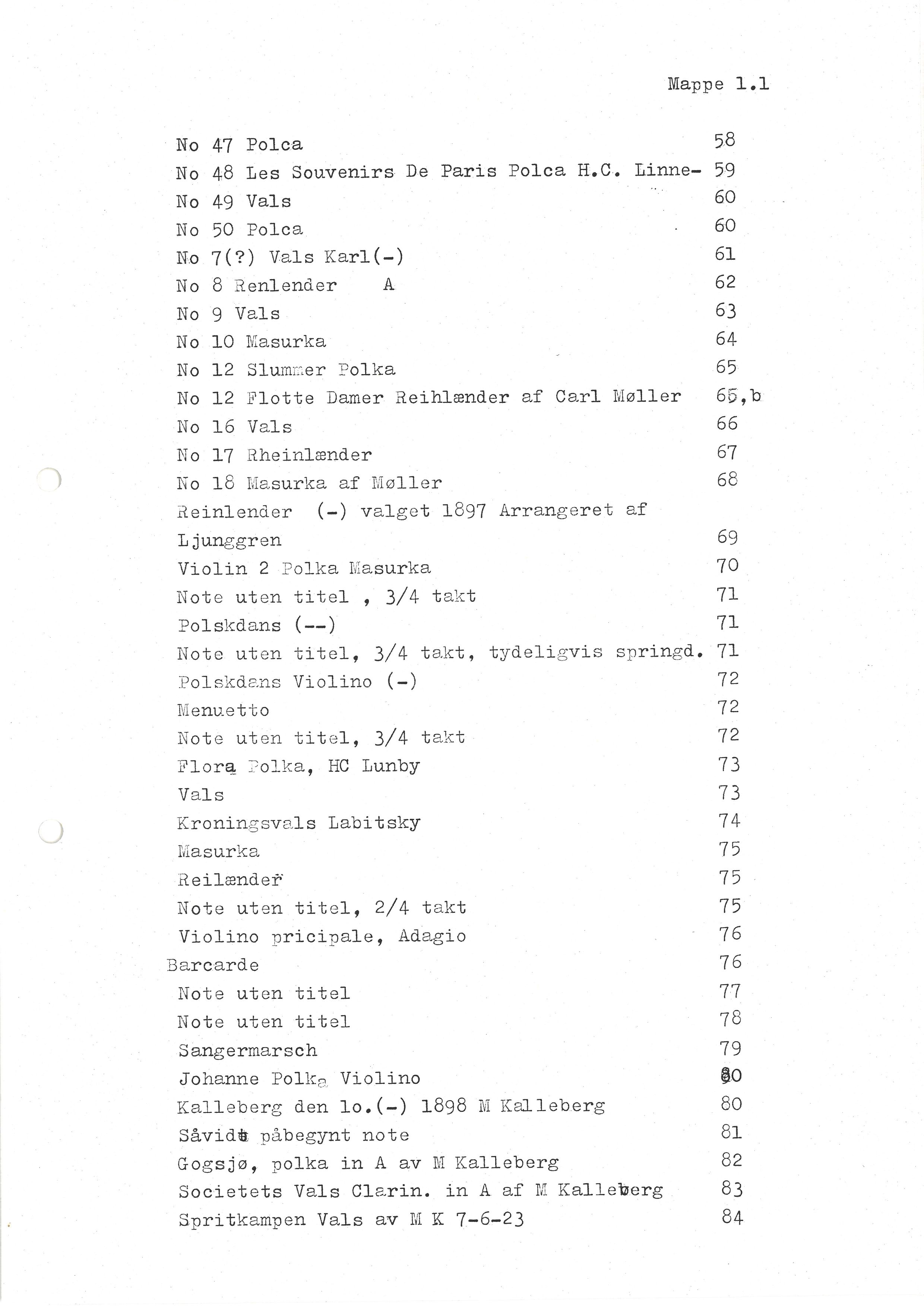 Sa 16 - Folkemusikk fra Vestfold, Gjerdesamlingen, VEMU/A-1868/F/L0002: Innsamlet dokumentasjon, 1979-1986