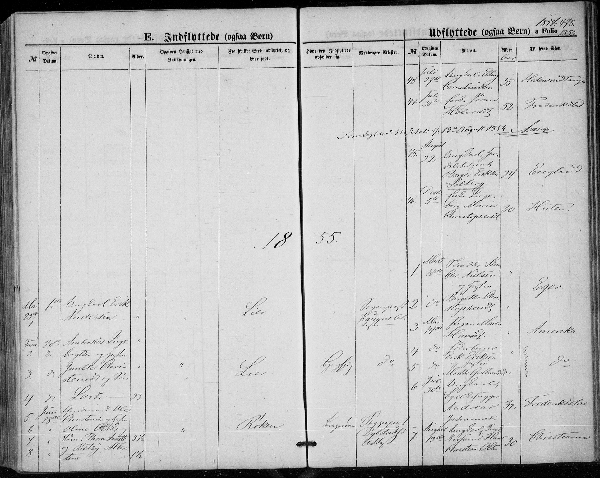 Bragernes kirkebøker, AV/SAKO-A-6/F/Fb/L0002: Ministerialbok nr. II 2, 1848-1859, s. 478