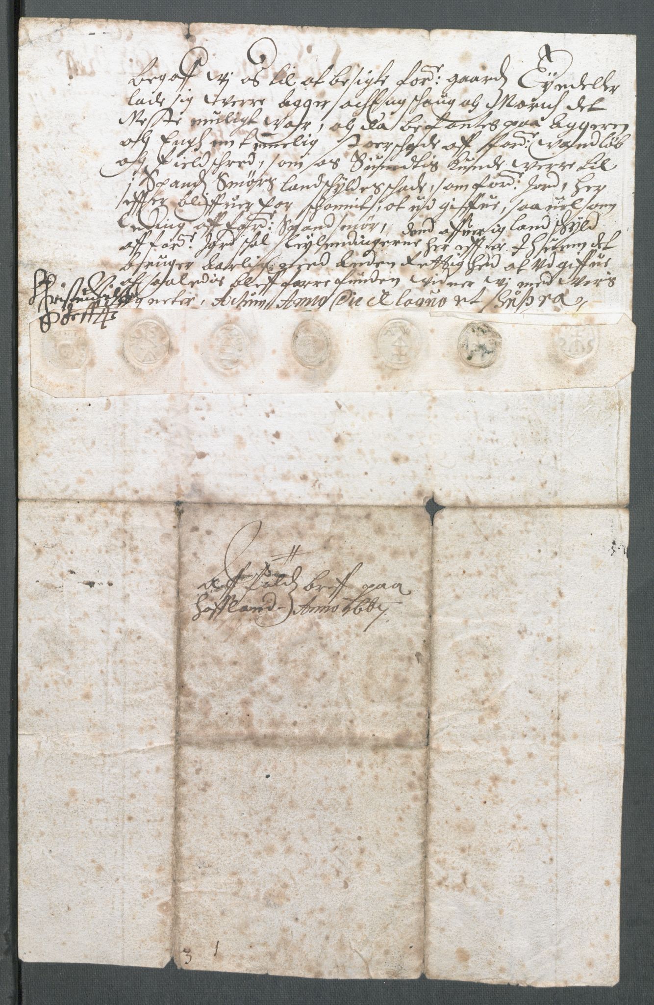 Riksarkivets diplomsamling, AV/RA-EA-5965/F02/L0171: Dokumenter, 1667-1670, s. 64