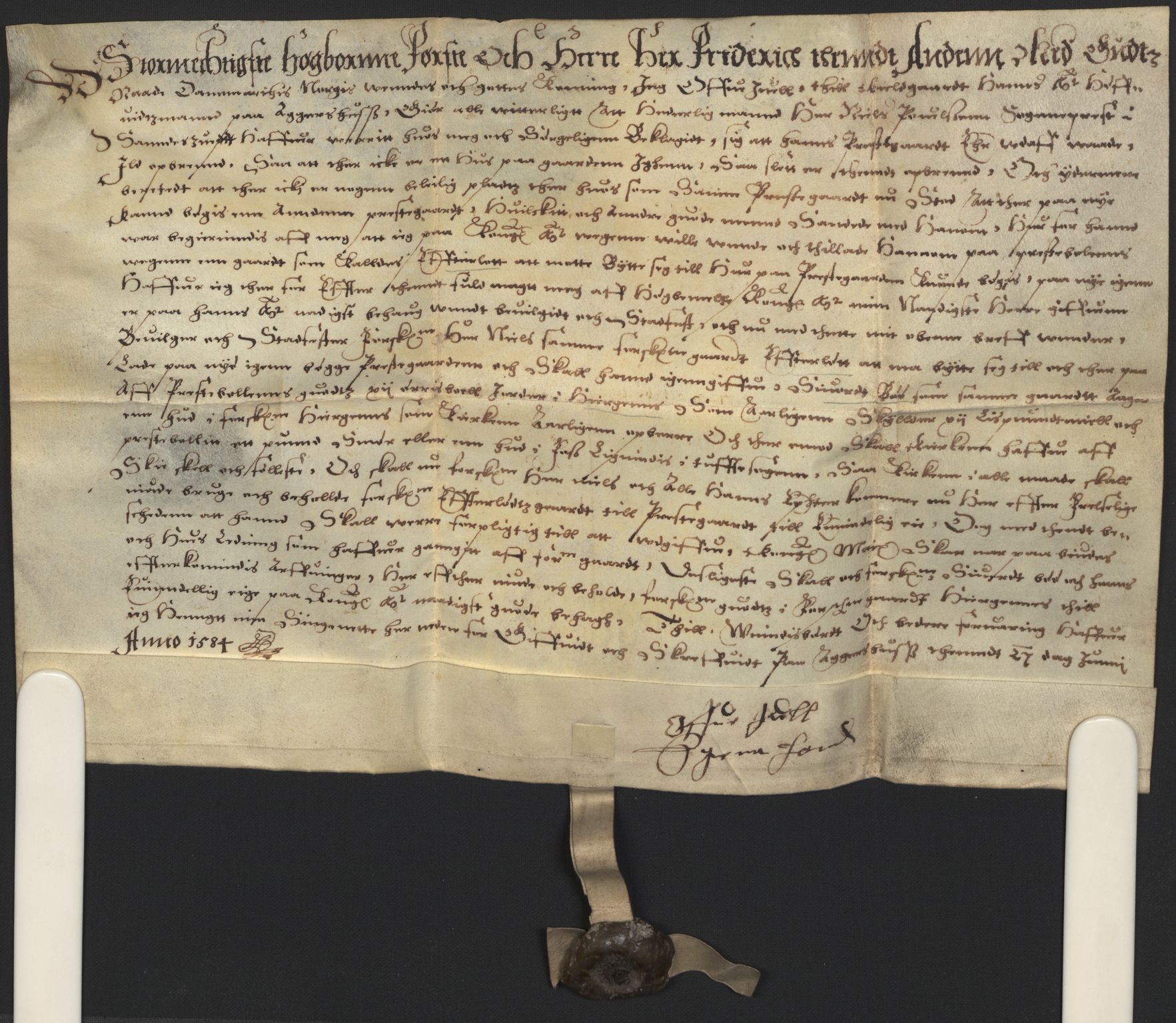 Riksarkivets diplomsamling, AV/RA-EA-5965/F15/L0020: Prestearkiv - Buskerud, 1584-1727, s. 25