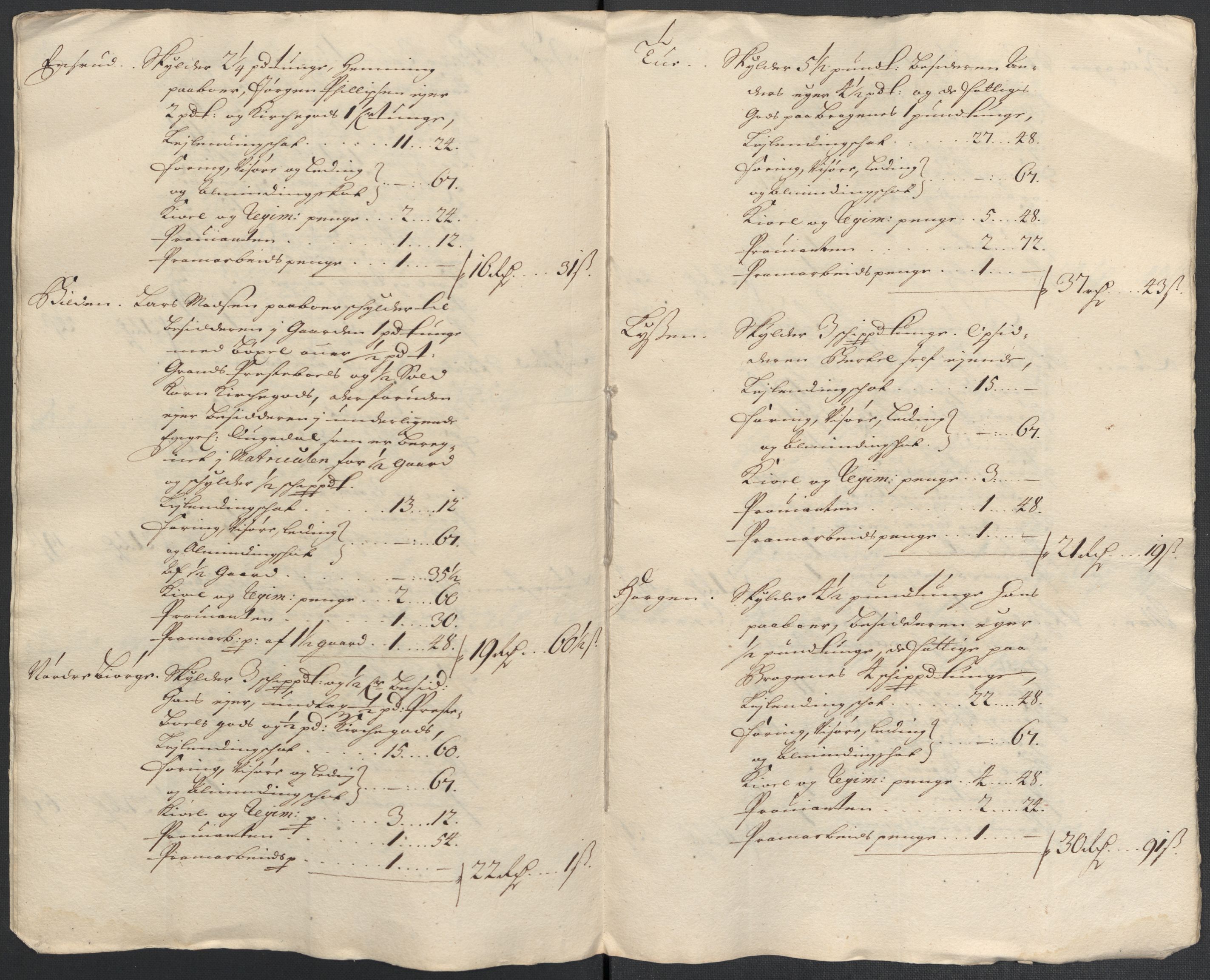 Rentekammeret inntil 1814, Reviderte regnskaper, Fogderegnskap, RA/EA-4092/R18/L1301: Fogderegnskap Hadeland, Toten og Valdres, 1703, s. 137