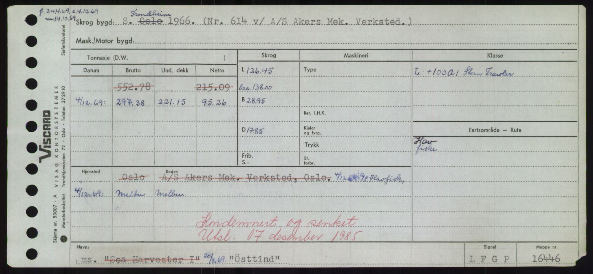 Sjøfartsdirektoratet med forløpere, Skipsmålingen, RA/S-1627/H/Hd/L0041: Fartøy, Vi-Ås, s. 583