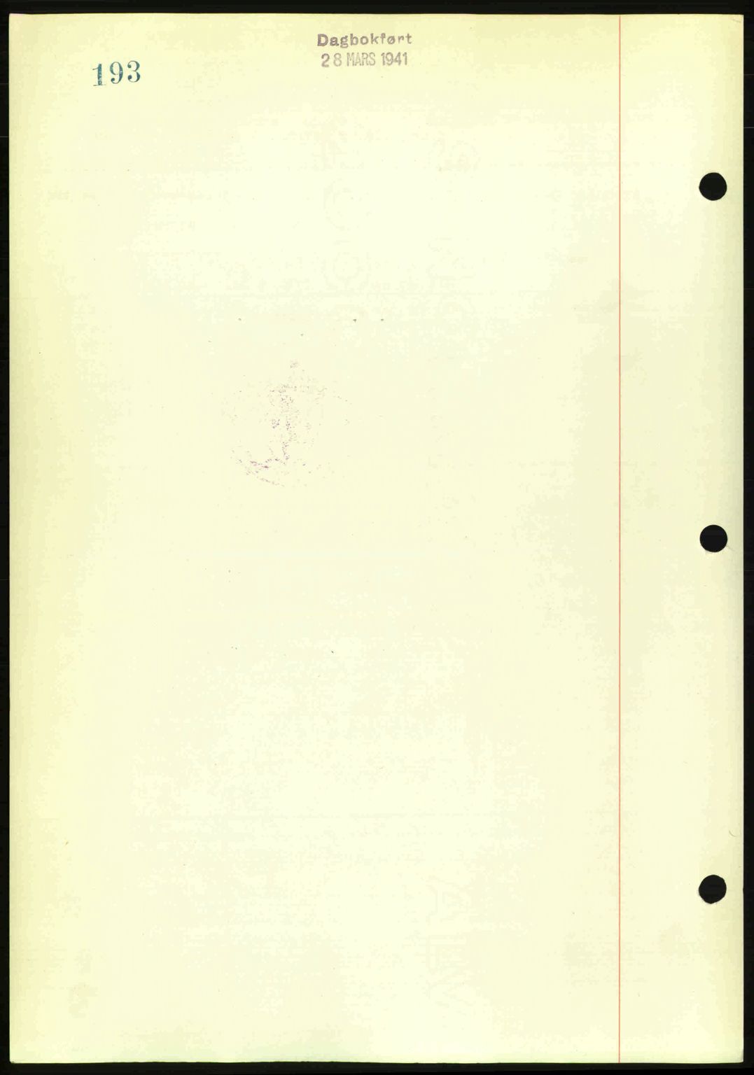 Aker herredsskriveri, SAO/A-10896/G/Gb/Gba/Gbac/L0022: Pantebok nr. B180-181, 1941-1941, Dagboknr: 3256/1941