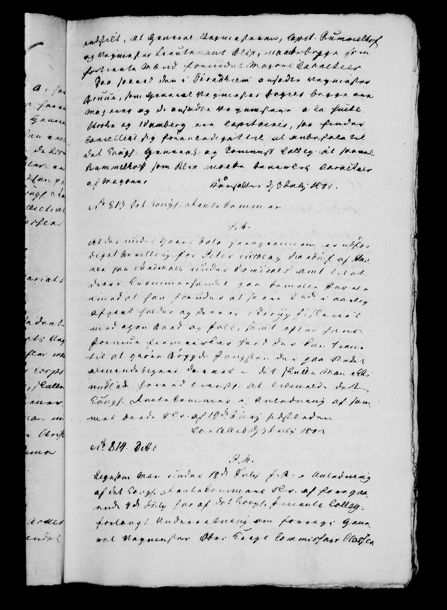 Danske Kanselli 1800-1814, AV/RA-EA-3024/H/Hg/Hga/Hgaa/L0006: Brevbok, 1802