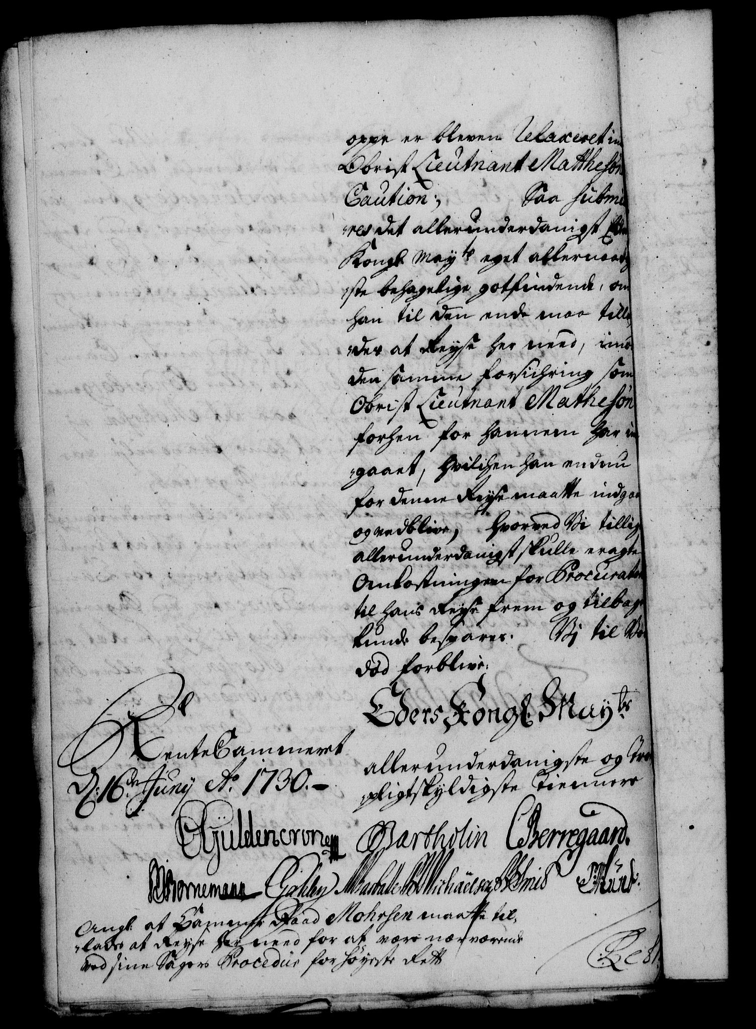 Rentekammeret, Kammerkanselliet, RA/EA-3111/G/Gf/Gfa/L0013: Norsk relasjons- og resolusjonsprotokoll (merket RK 52.13), 1730, s. 432