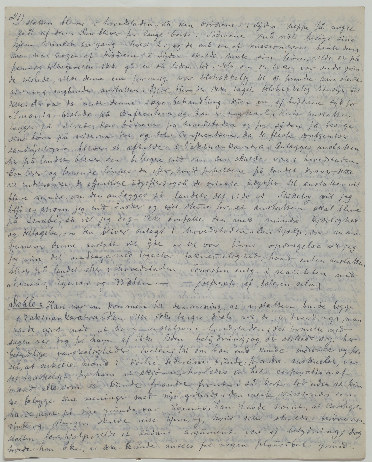 Det Norske Misjonsselskap - hovedadministrasjonen, VID/MA-A-1045/D/Da/Daa/L0035/0009: Konferansereferat og årsberetninger / Konferansereferat fra Madagaskar Innland., 1880