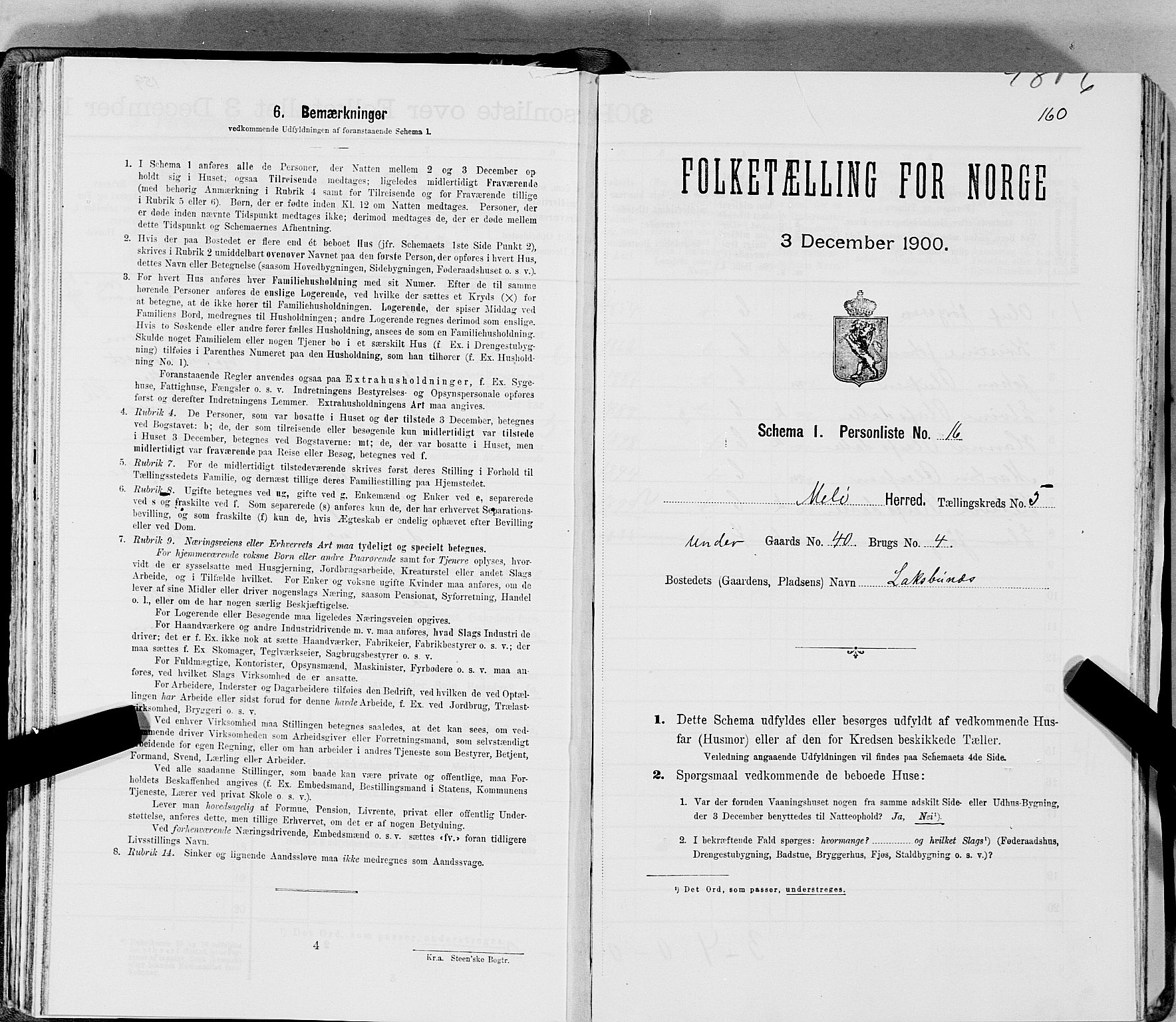 SAT, Folketelling 1900 for 1837 Meløy herred, 1900, s. 663