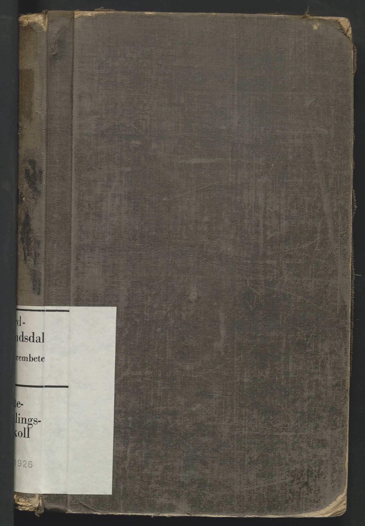 Nord-Gudbrandsdal tingrett, SAH/TING-002/J/Jc/L0007: Skifteforhandlingsprotokoll, 1920-1926