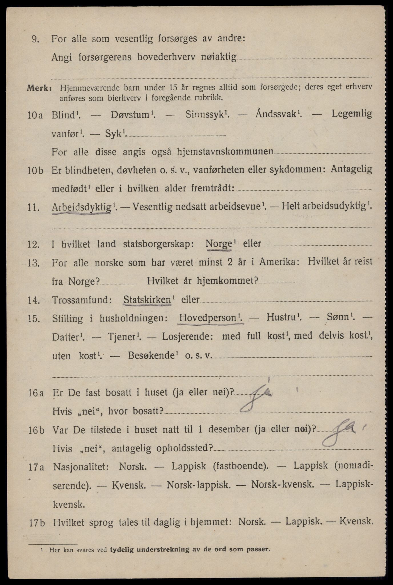 SAT, Folketelling 1920 for 1859 Flakstad herred, 1920, s. 1278
