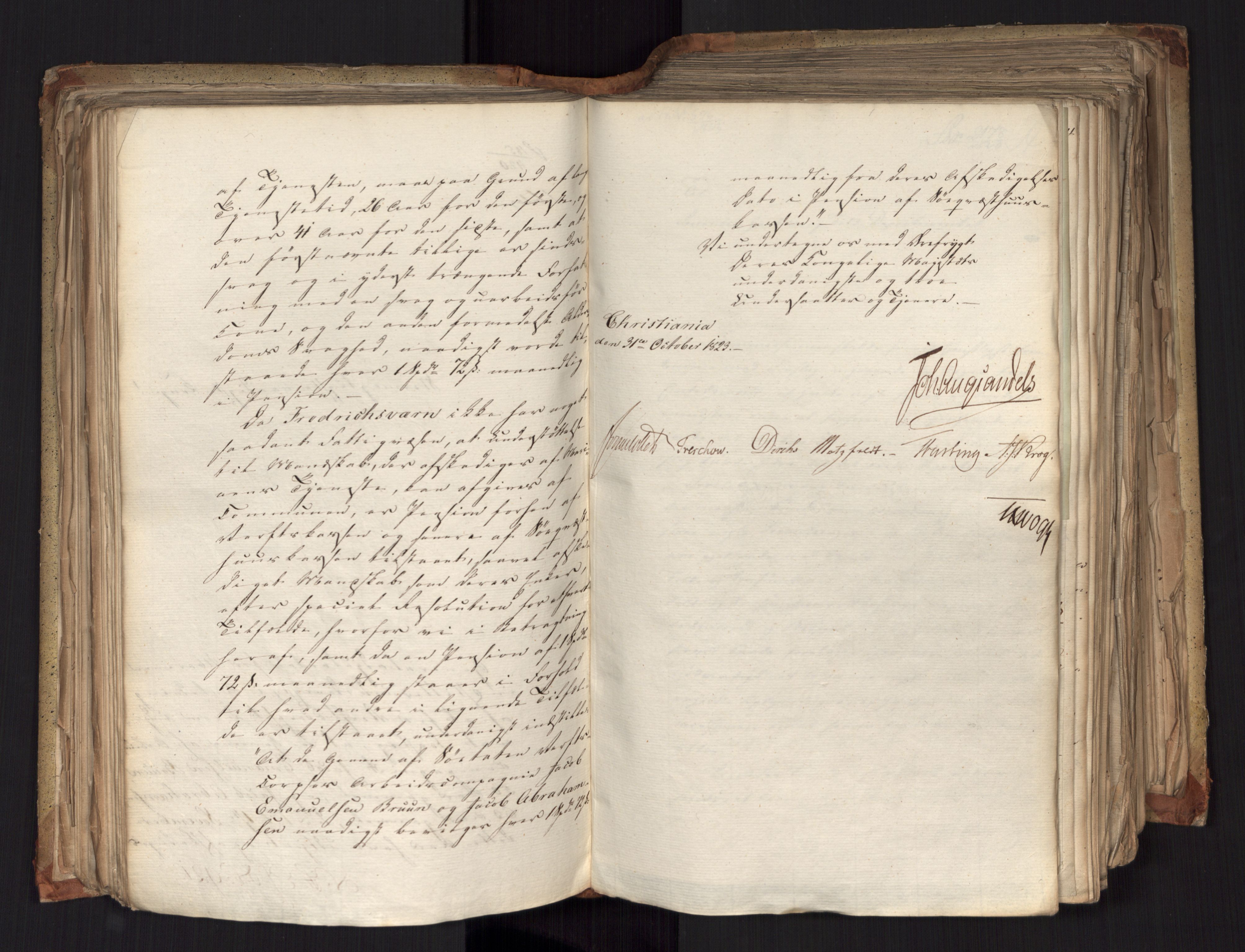 Statsrådsavdelingen i Stockholm, AV/RA-S-1003/D/Da/L0036: Regjeringsinnstillinger nr. 841-1114, 1823, s. 209