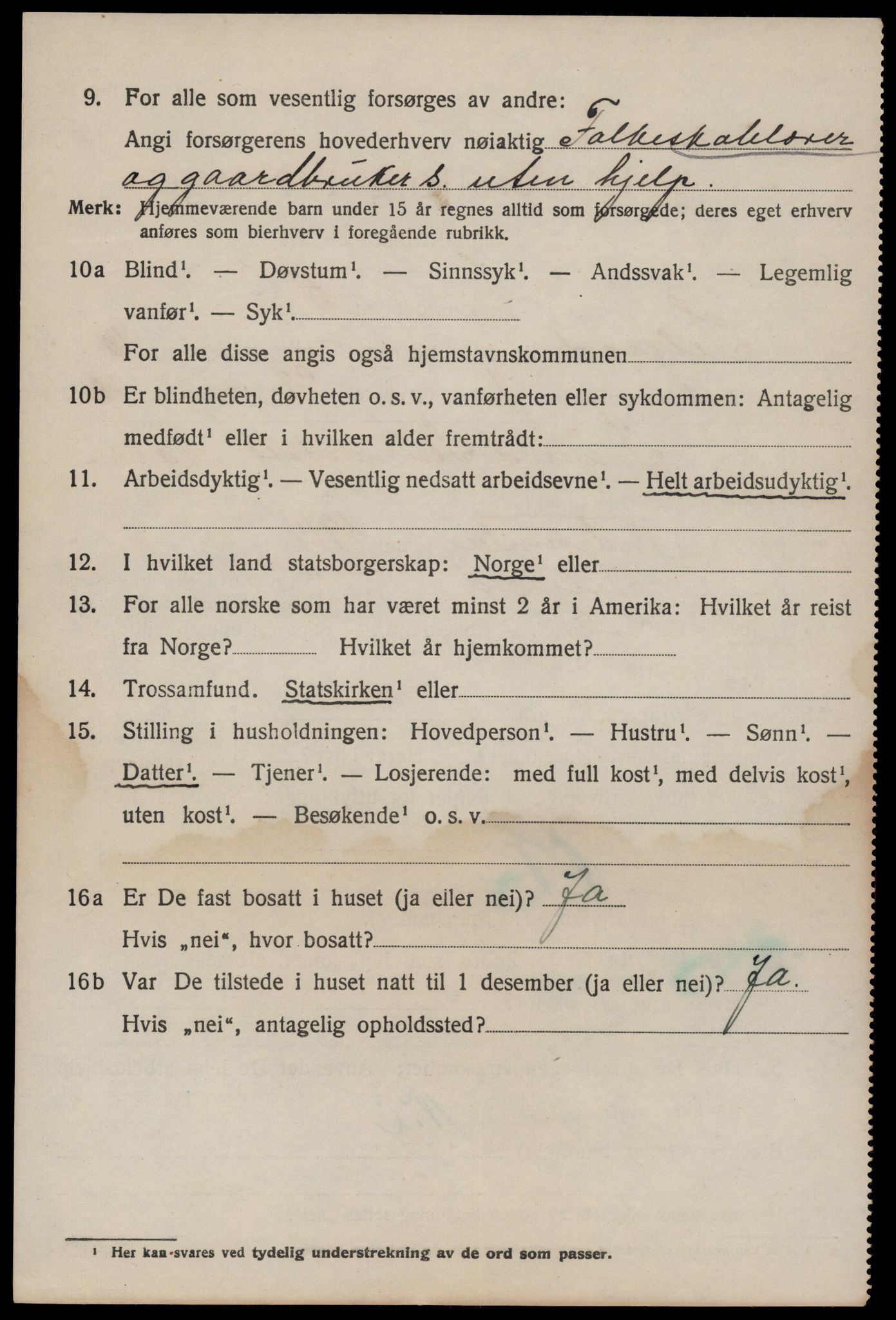 SAKO, Folketelling 1920 for 0828 Seljord herred, 1920, s. 4787